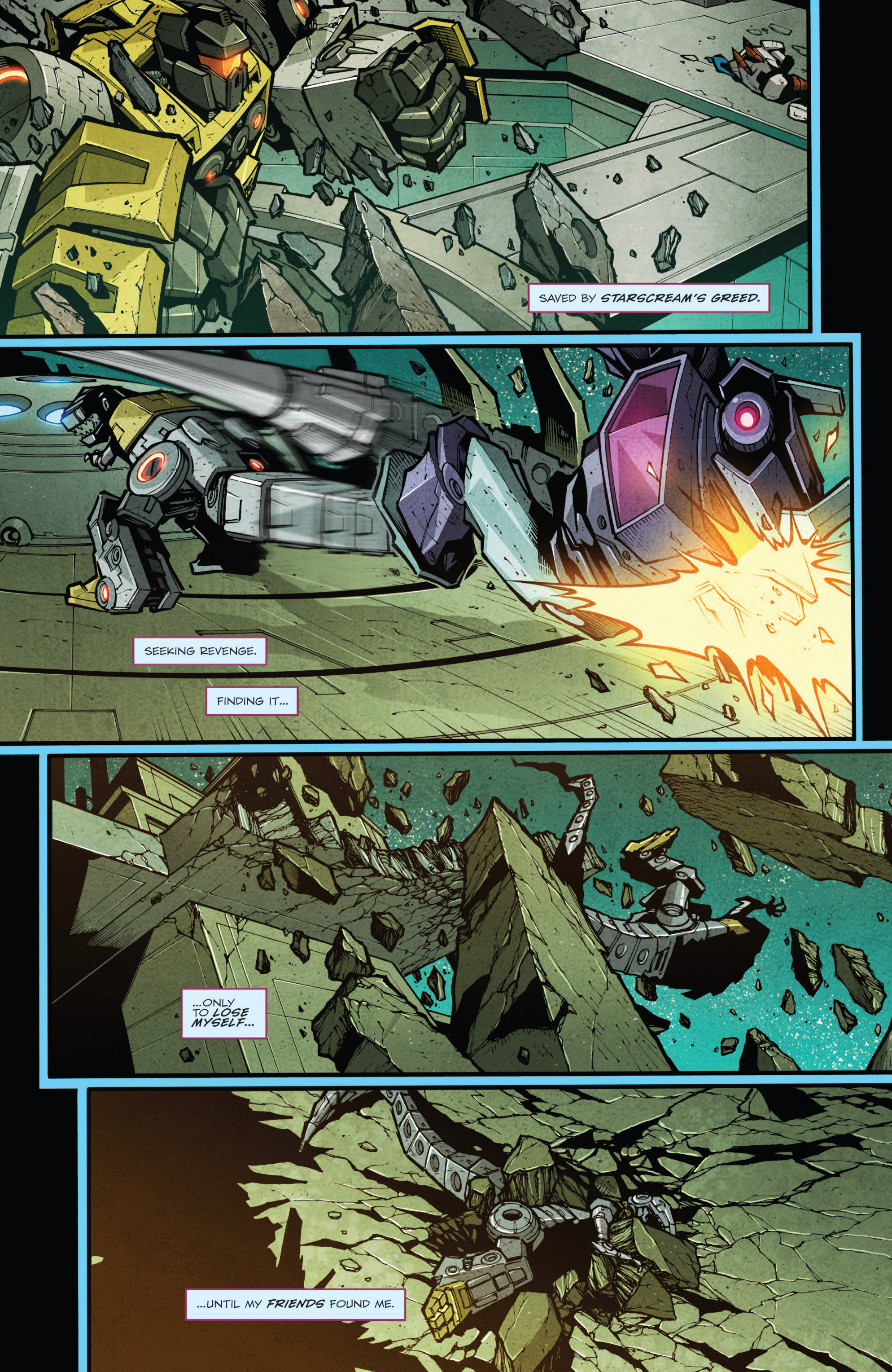 Read online The Transformers Prime: Rage of the Dinobots comic -  Issue #4 - 13