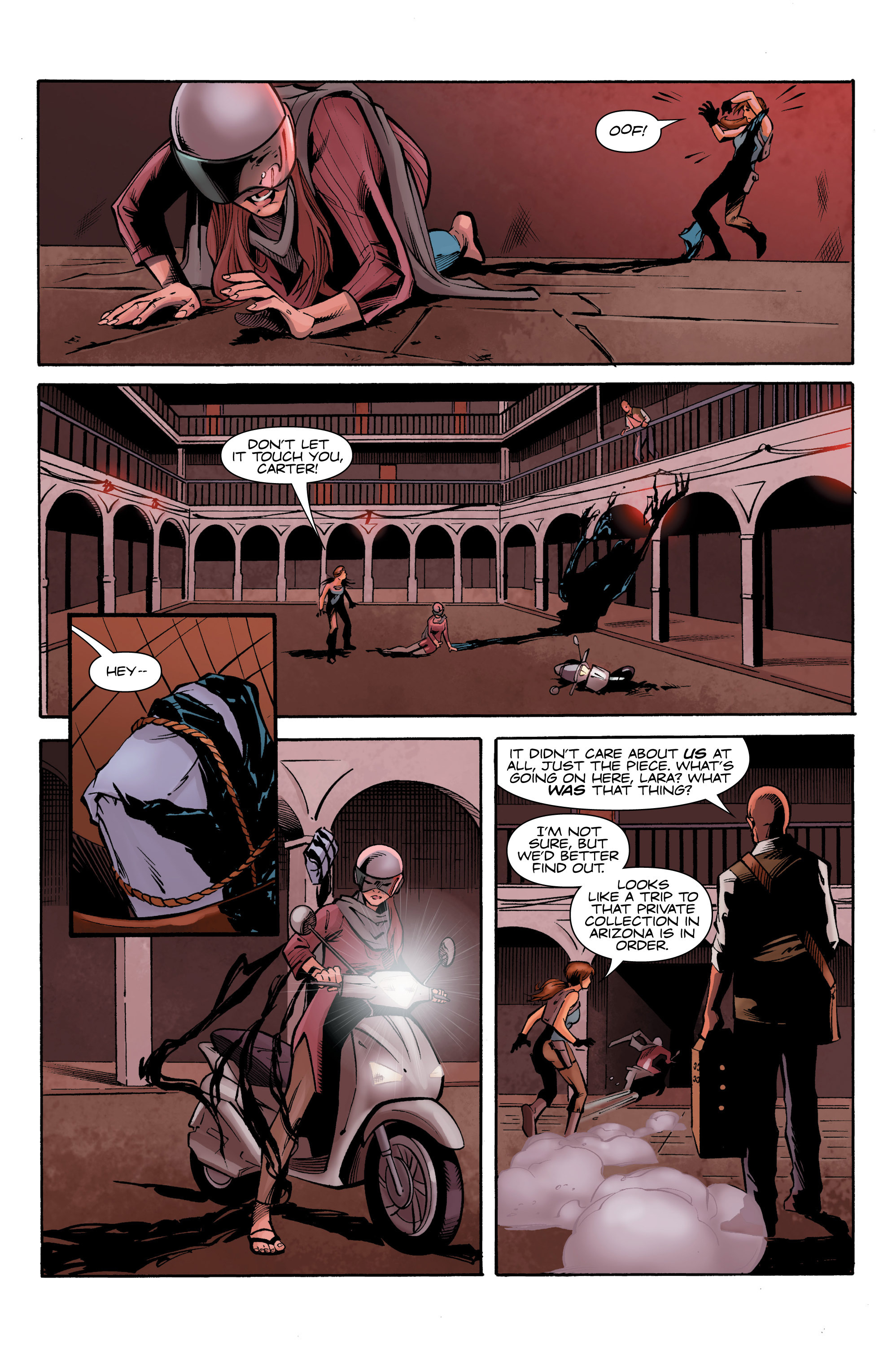 Read online Lara Croft and the Frozen Omen comic -  Issue #2 - 22