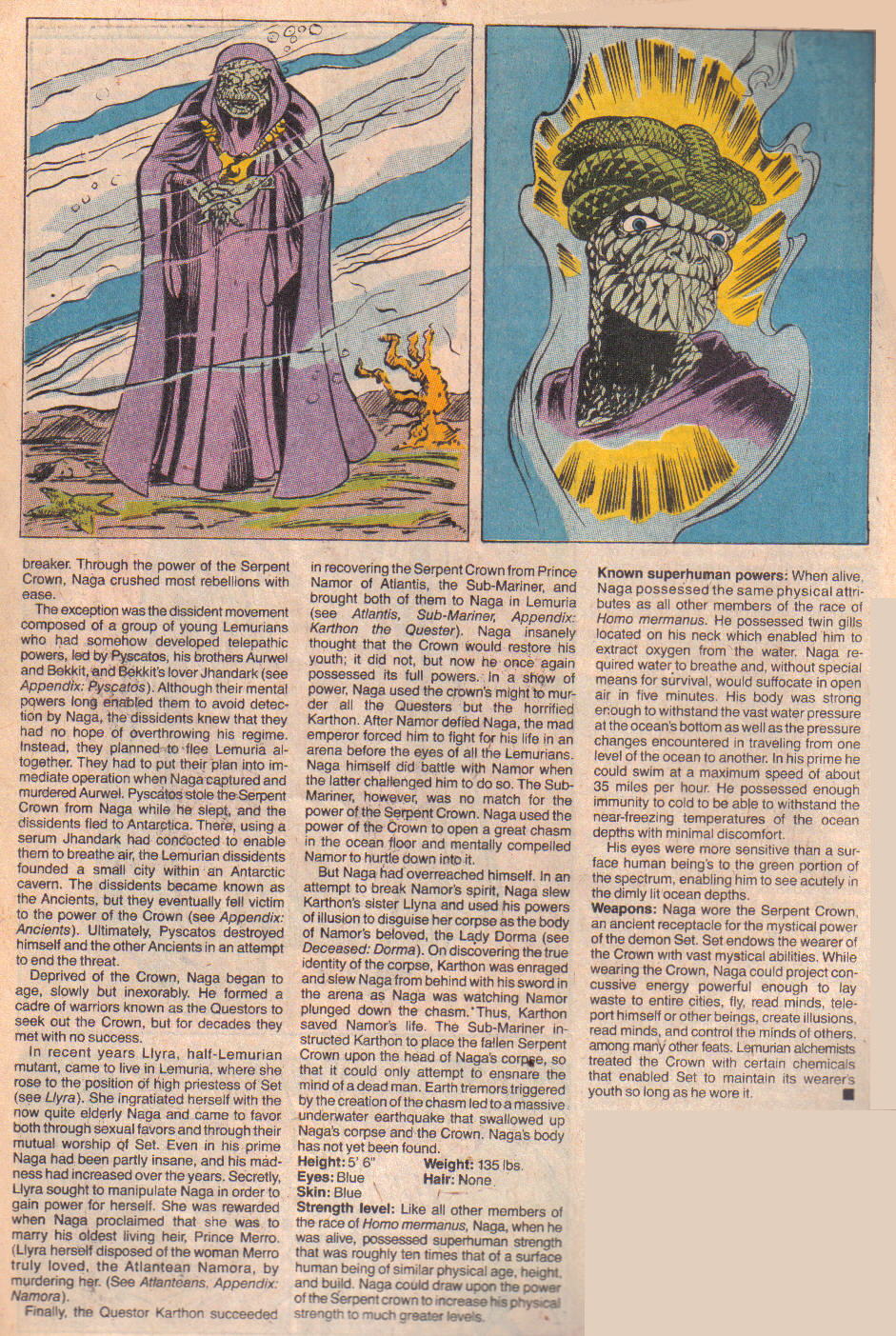 Read online The Official Handbook of the Marvel Universe: Update '89 comic -  Issue #5 - 23