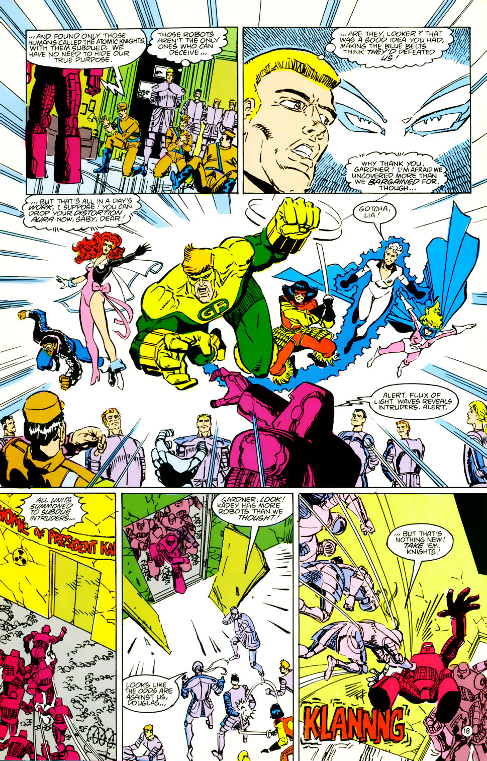 Read online The Outsiders (1985) comic -  Issue #27 - 19