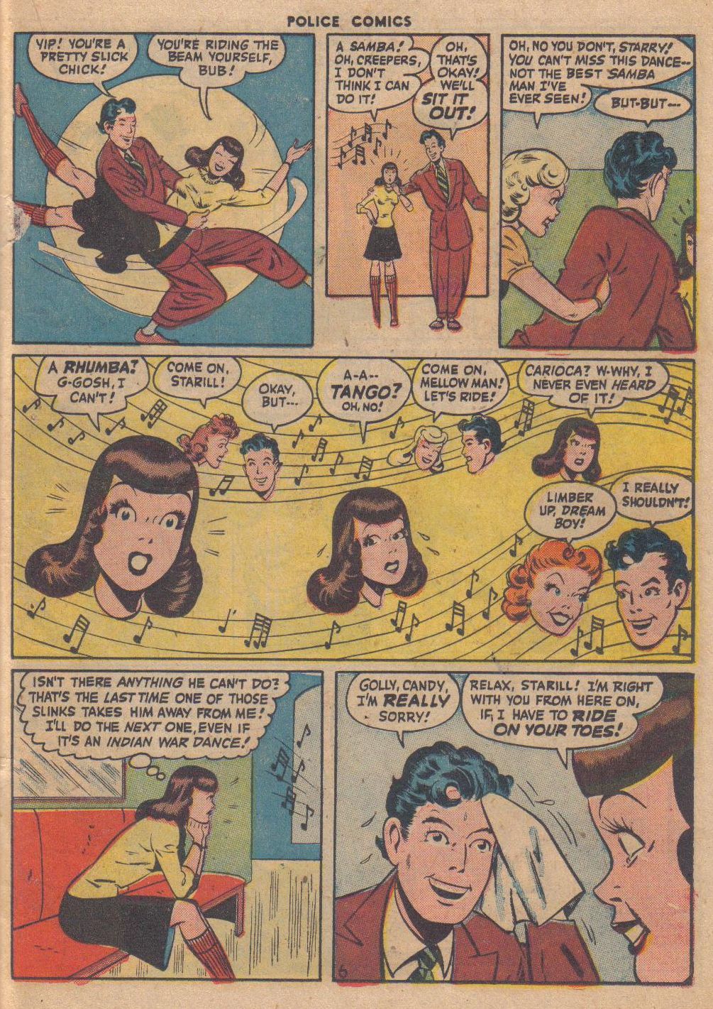 Read online Police Comics comic -  Issue #62 - 35