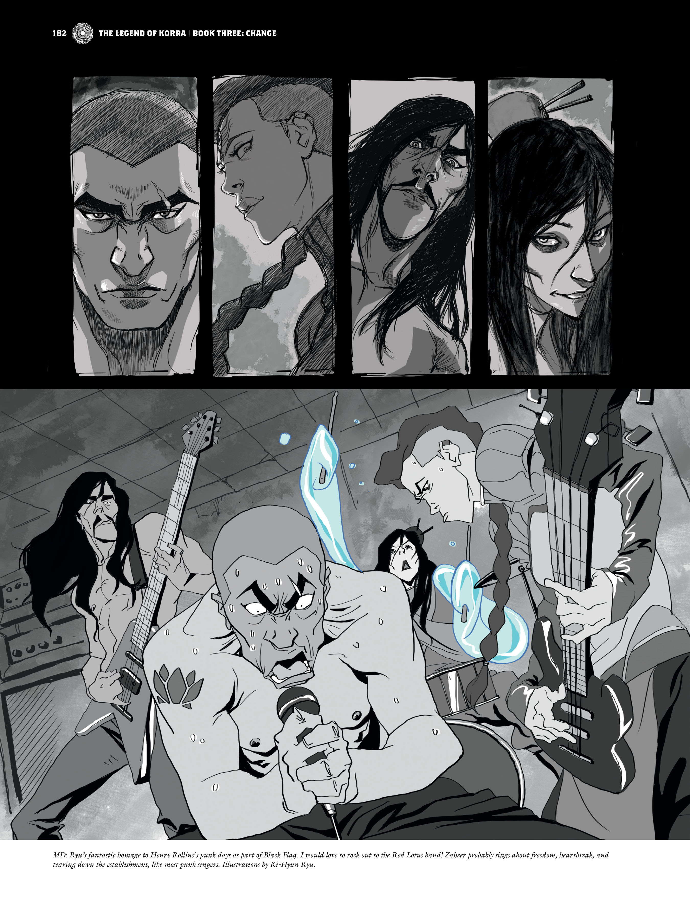 Read online The Legend of Korra: The Art of the Animated Series comic -  Issue # TPB 3 - 183