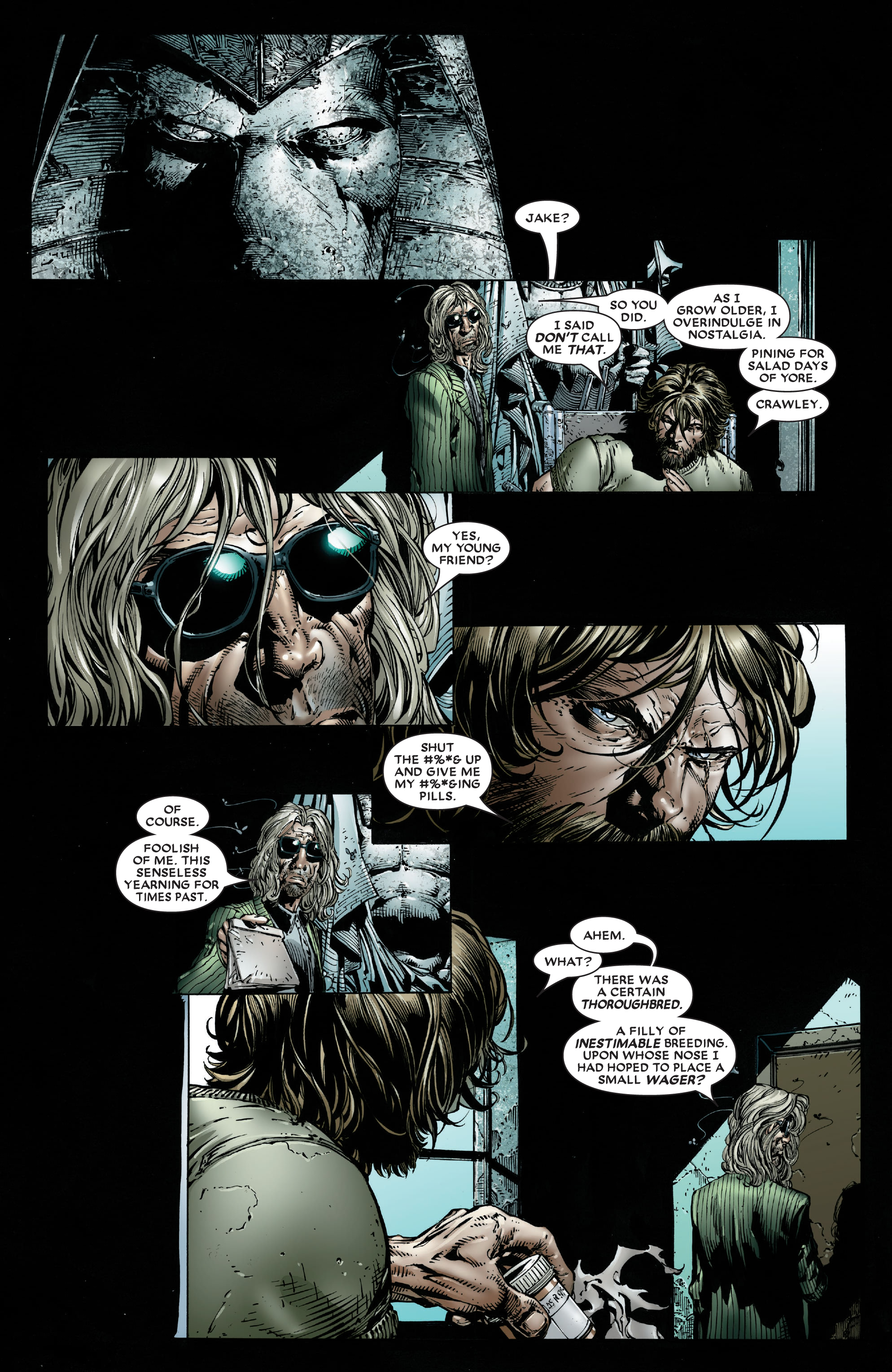 Read online Moon Knight by Huston, Benson & Hurwitz Omnibus comic -  Issue # TPB (Part 1) - 45