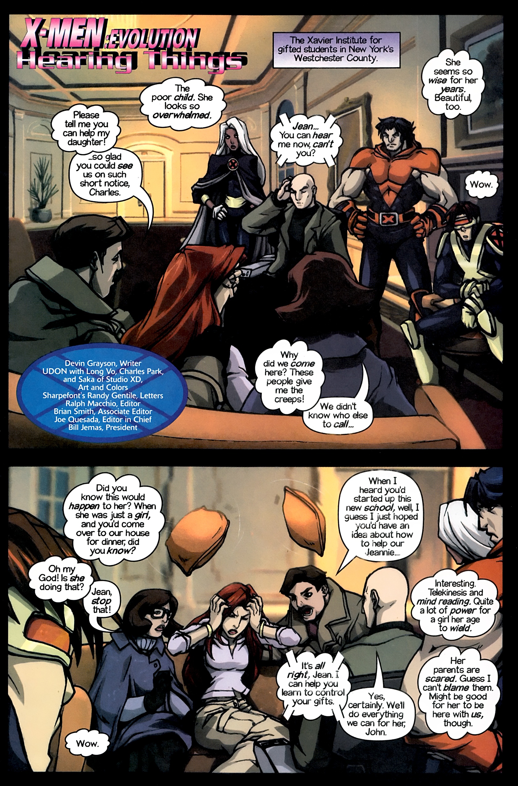 Read online X-Men: Evolution comic -  Issue #3 - 2