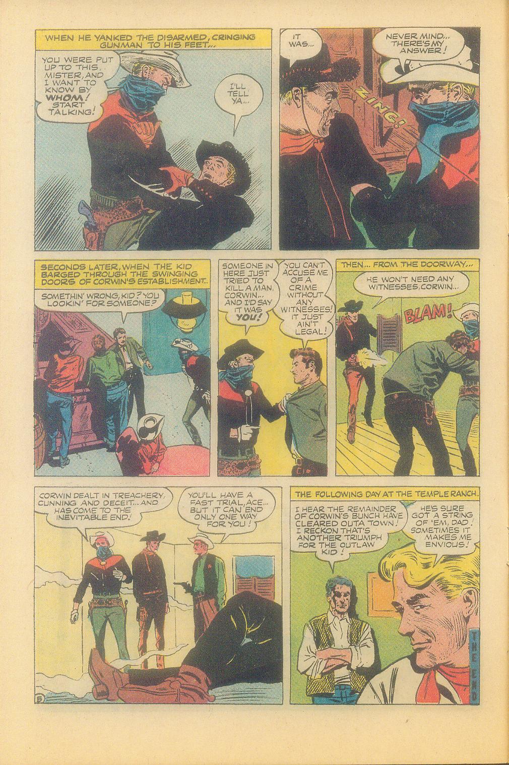 Read online The Outlaw Kid (1970) comic -  Issue #4 - 8