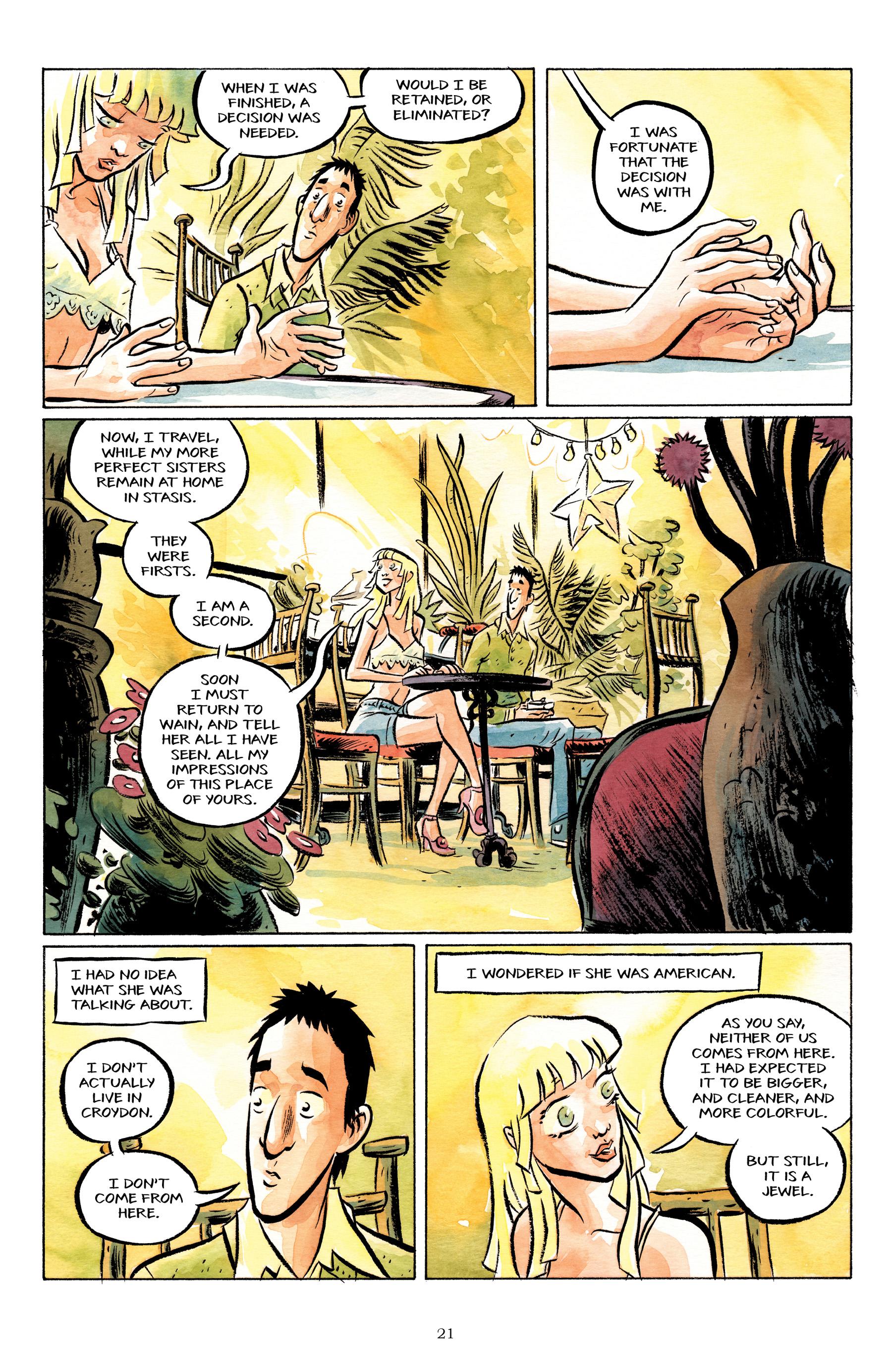Read online Neil Gaiman’s How To Talk To Girls At Parties comic -  Issue # Full - 22
