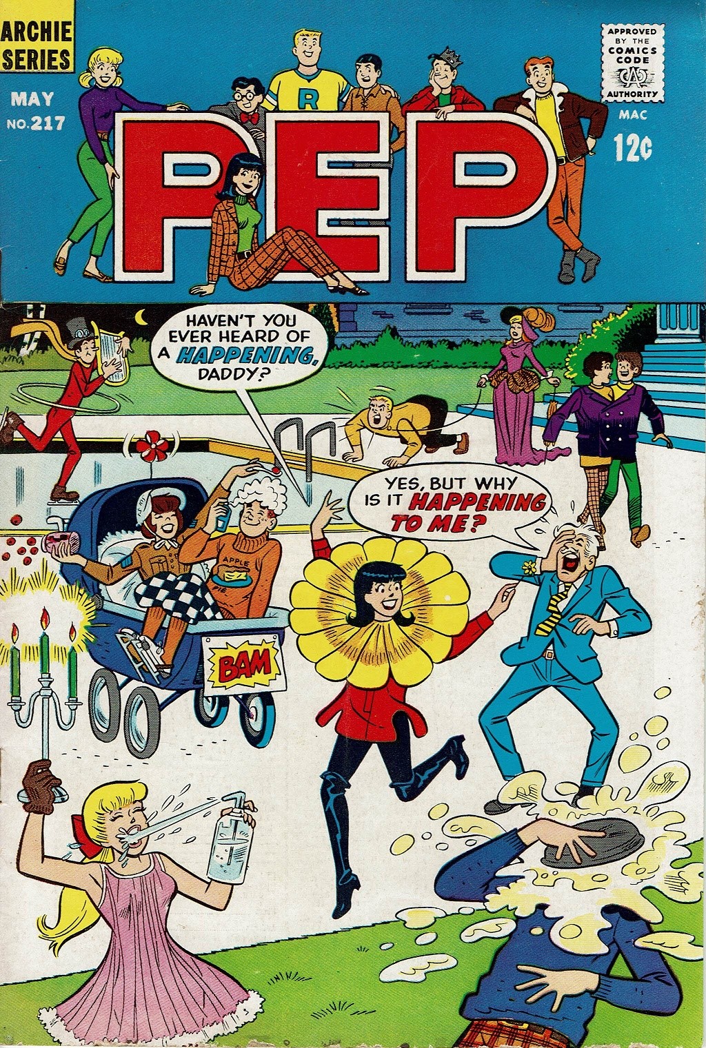 Read online Pep Comics comic -  Issue #217 - 1