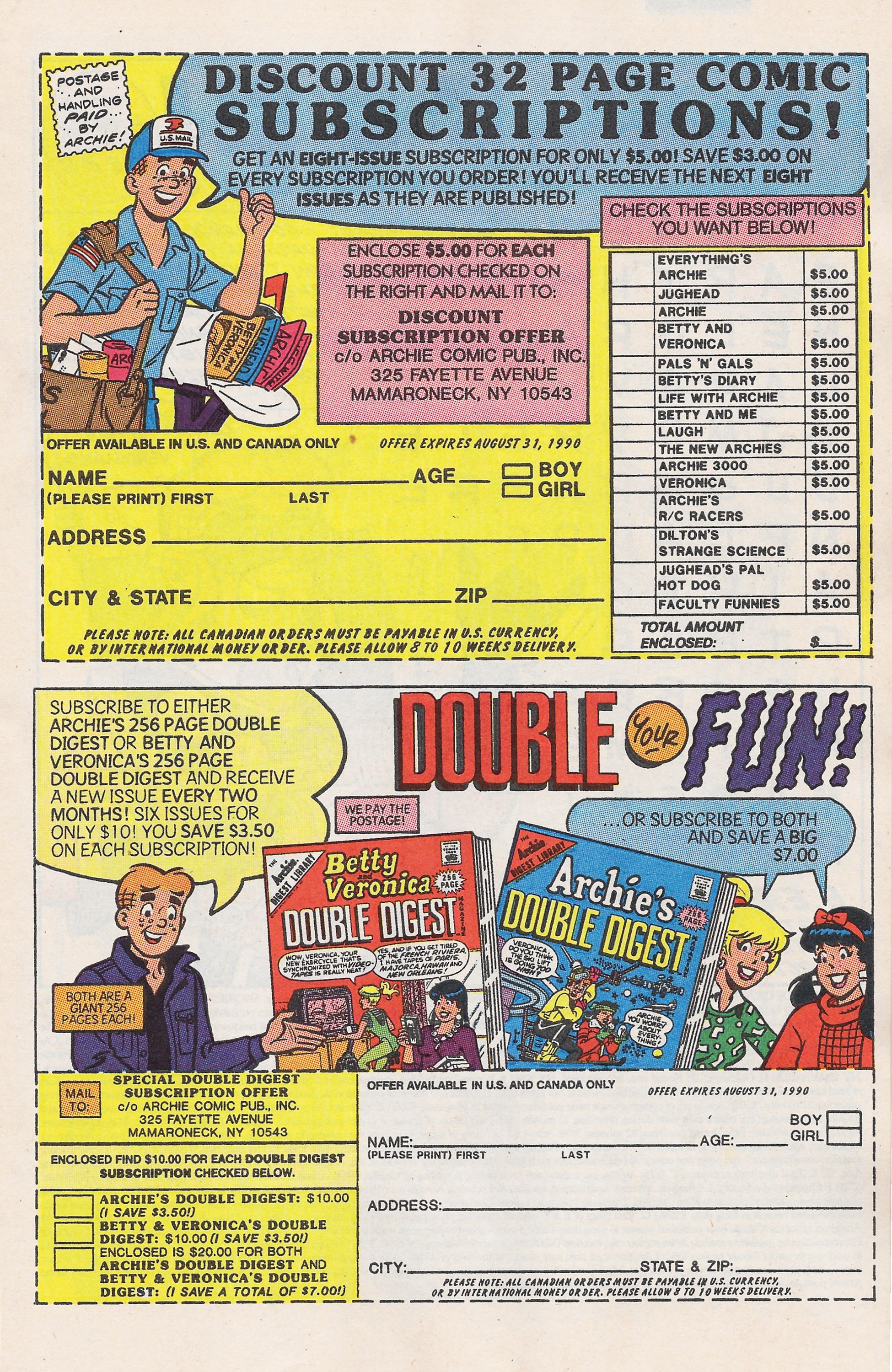 Read online Archie's Pals 'N' Gals (1952) comic -  Issue #214 - 9