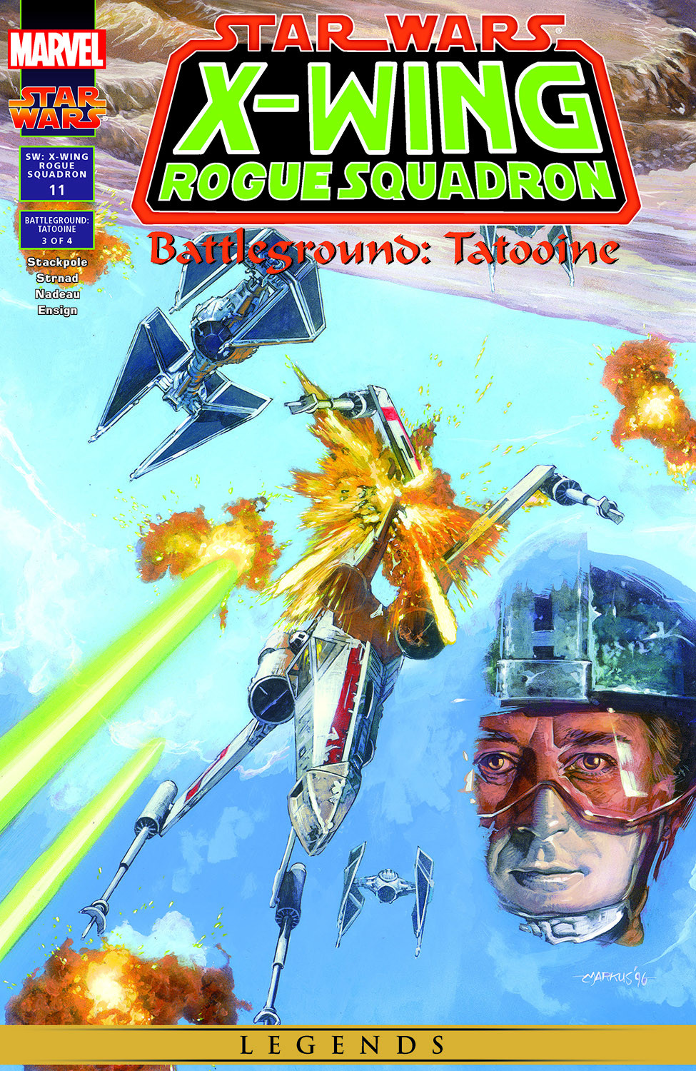 Read online Star Wars: X-Wing Rogue Squadron comic -  Issue #11 - 1