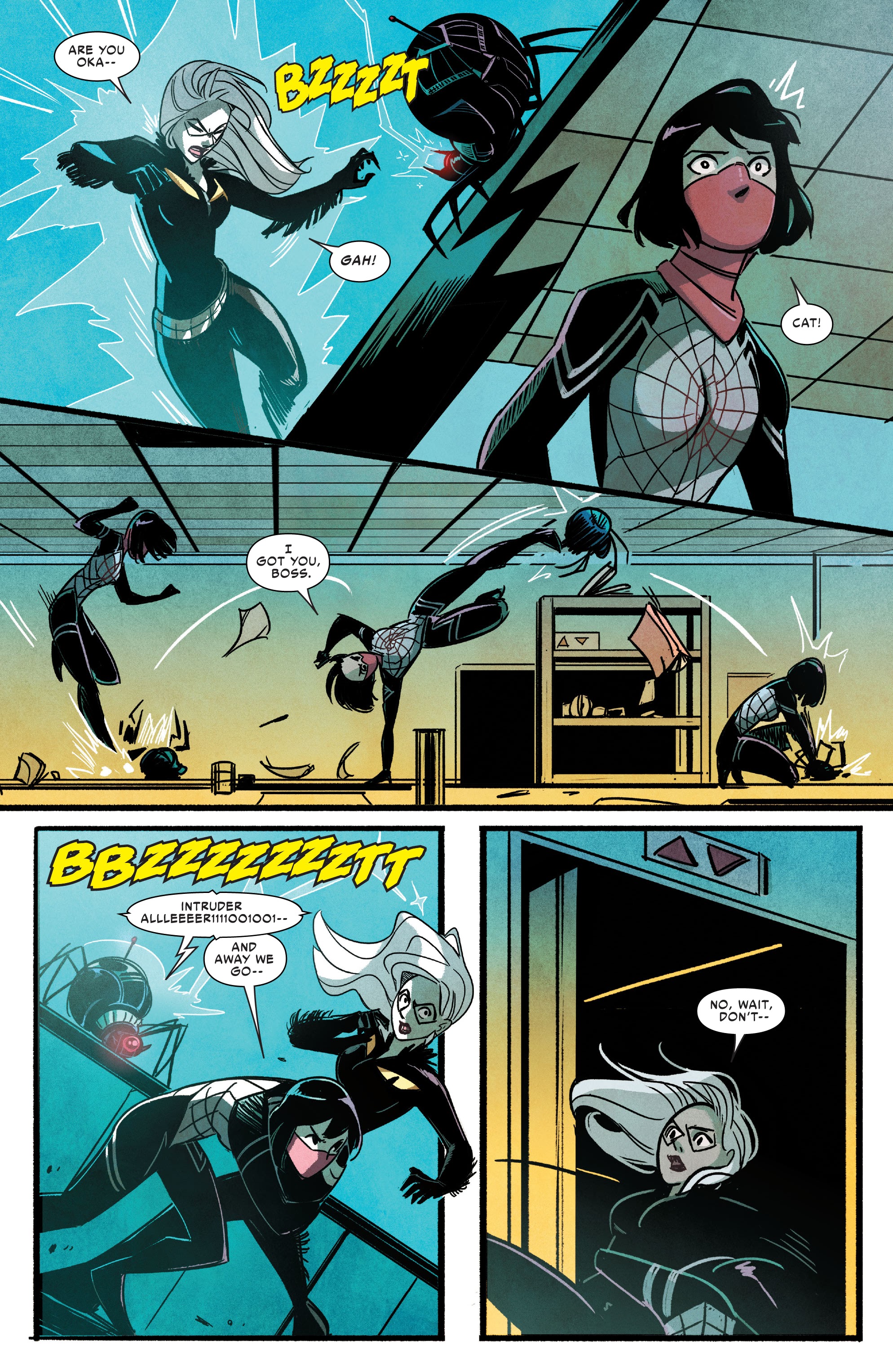 Read online Silk: Out of the Spider-Verse comic -  Issue # TPB 3 (Part 1) - 11