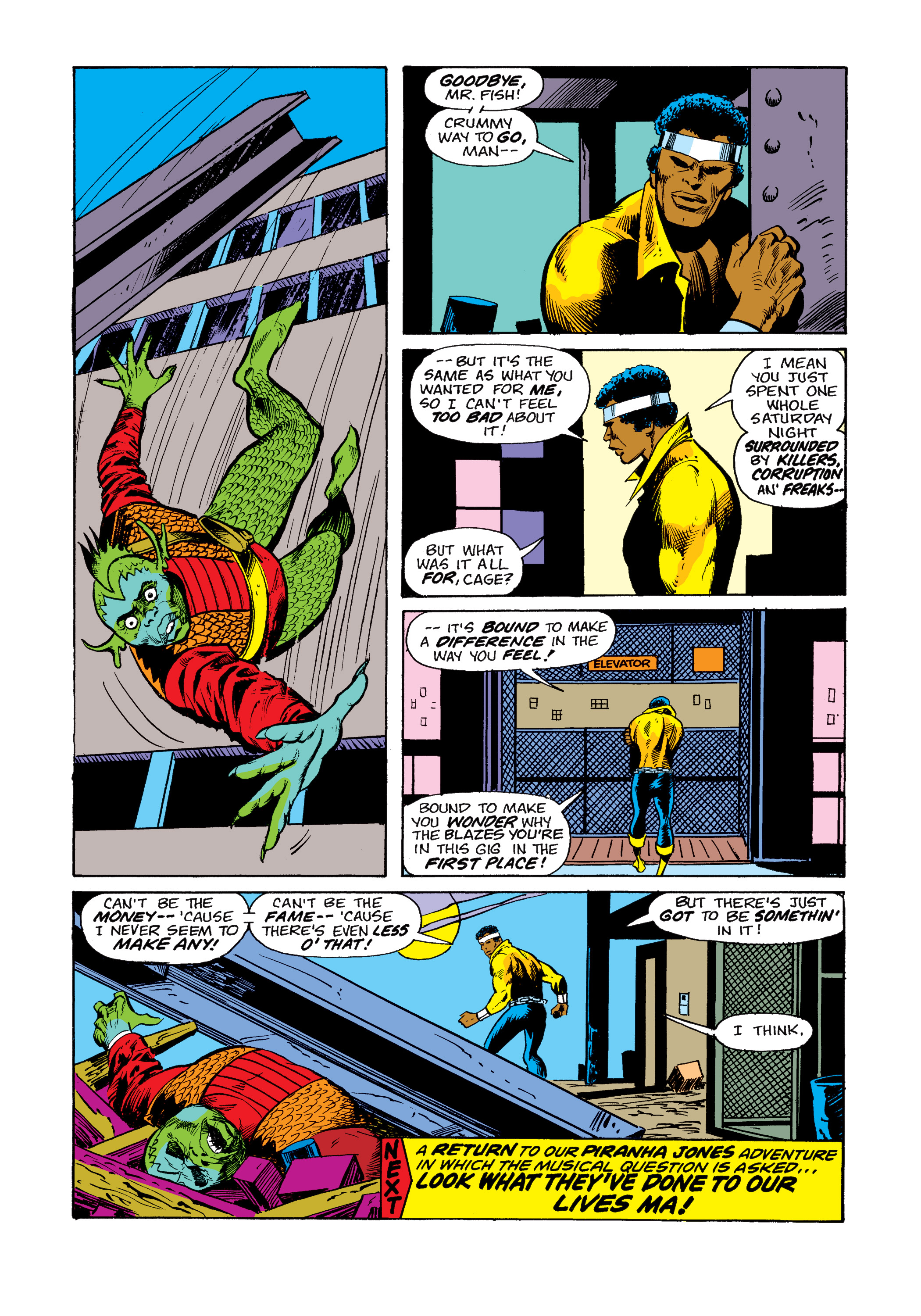Read online Marvel Masterworks: Luke Cage, Power Man comic -  Issue # TPB 2 (Part 3) - 57
