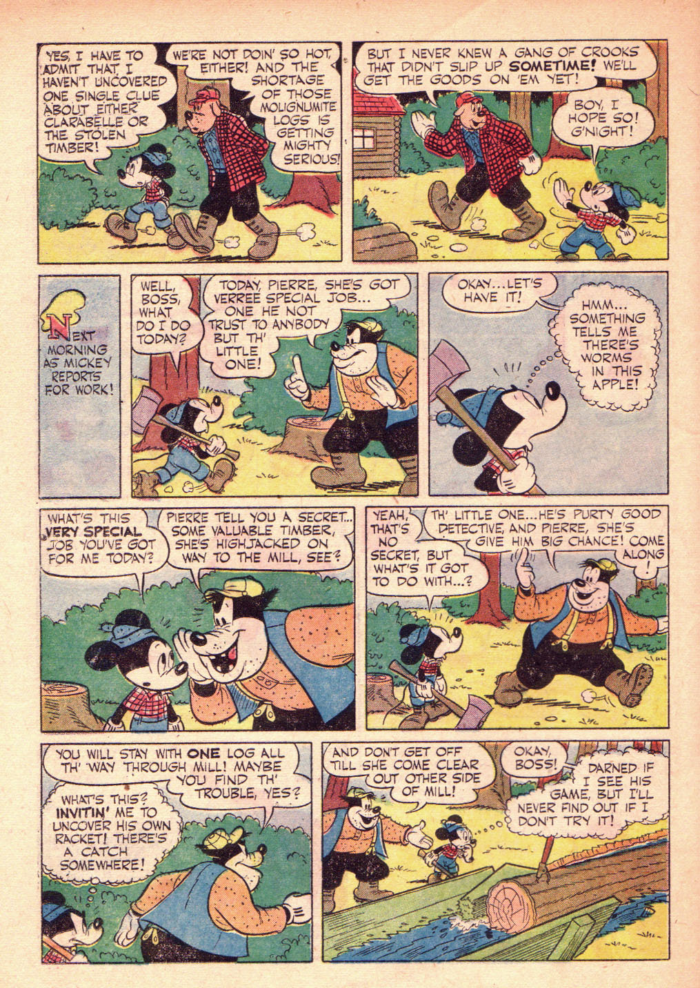 Read online Walt Disney's Comics and Stories comic -  Issue #114 - 46