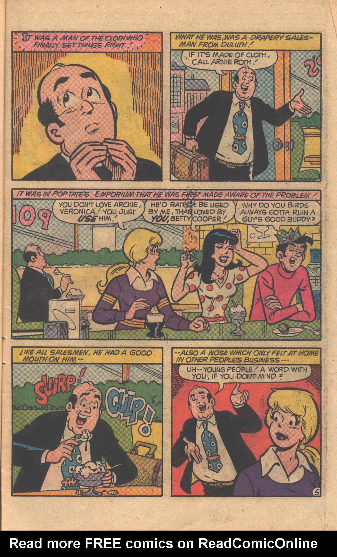 Read online Life With Archie (1958) comic -  Issue #153 - 7