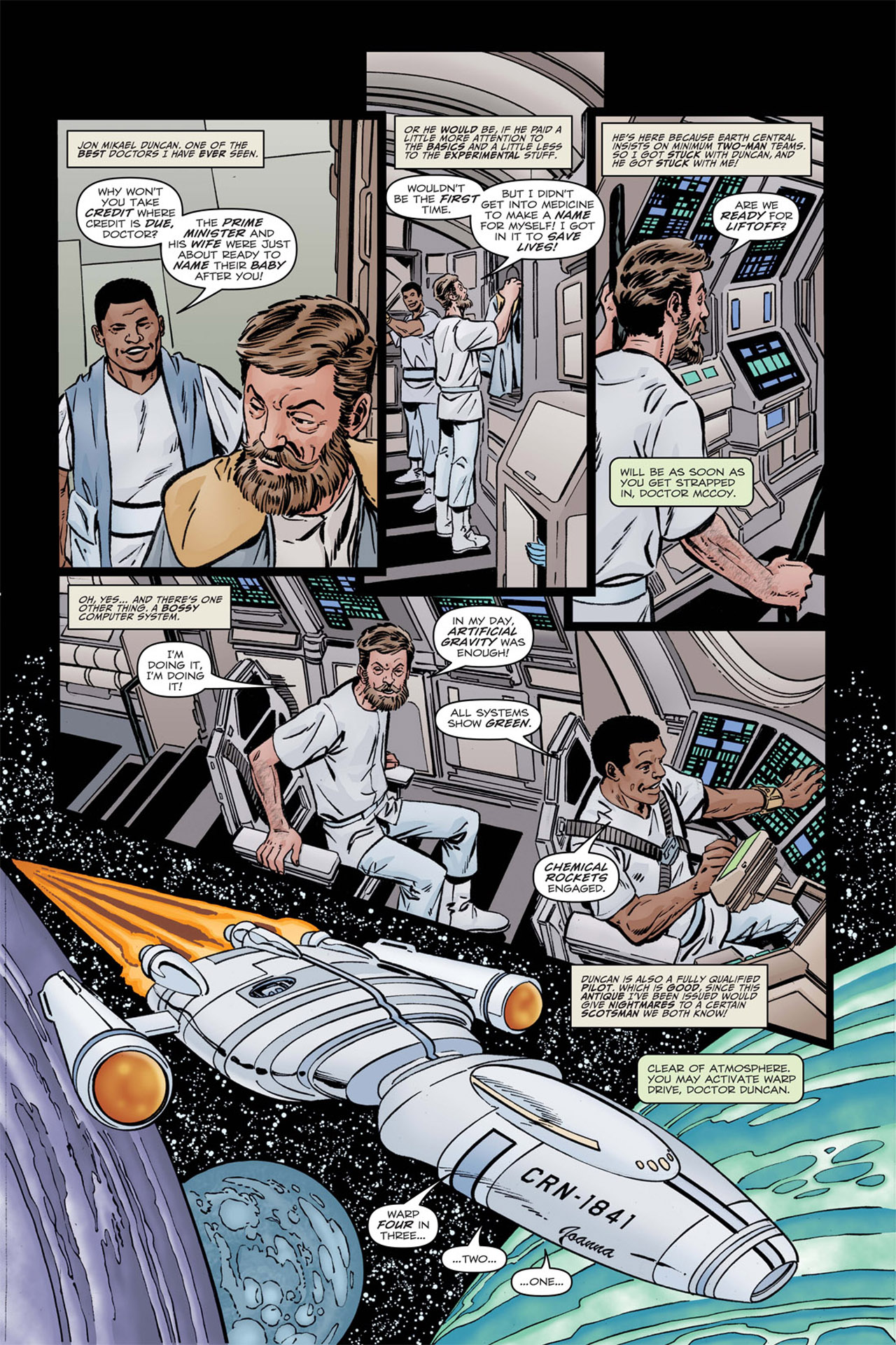 Read online Star Trek: Leonard McCoy, Frontier Doctor comic -  Issue #1 - 7