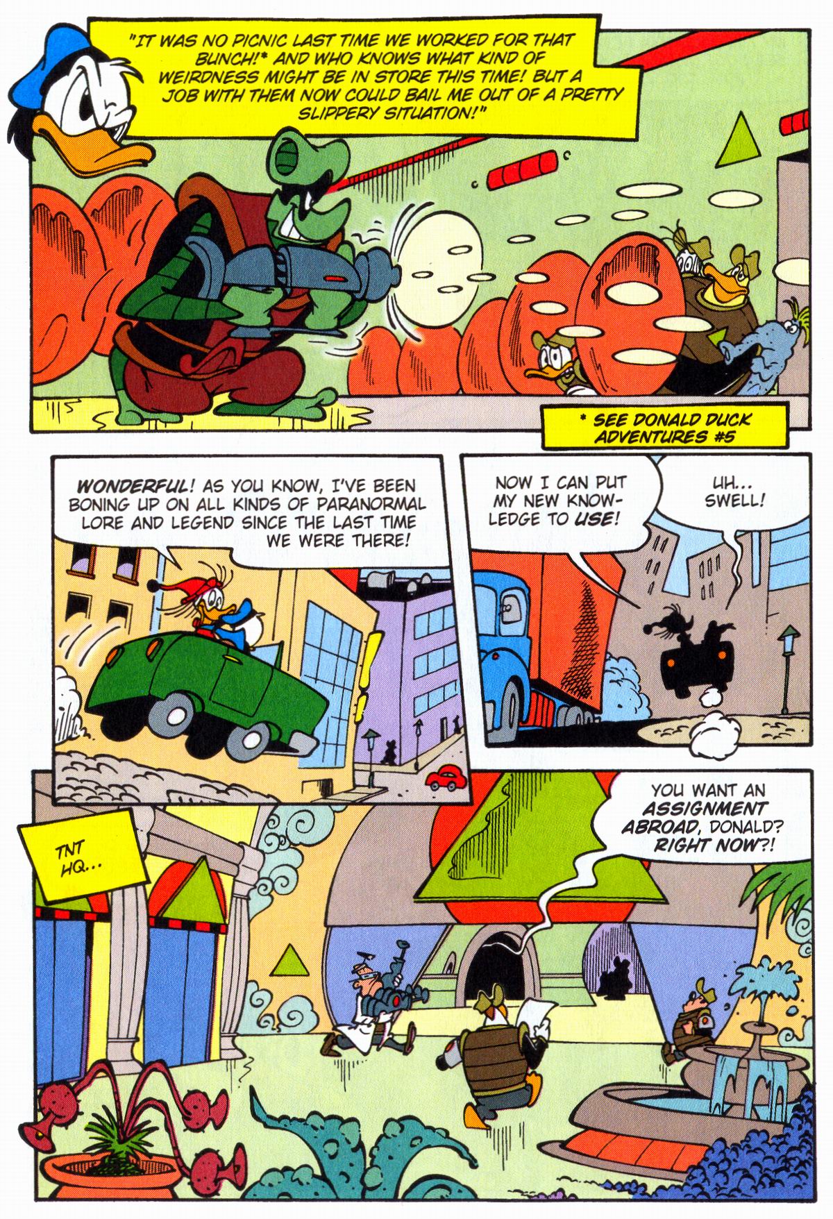 Read online Walt Disney's Donald Duck Adventures (2003) comic -  Issue #6 - 9