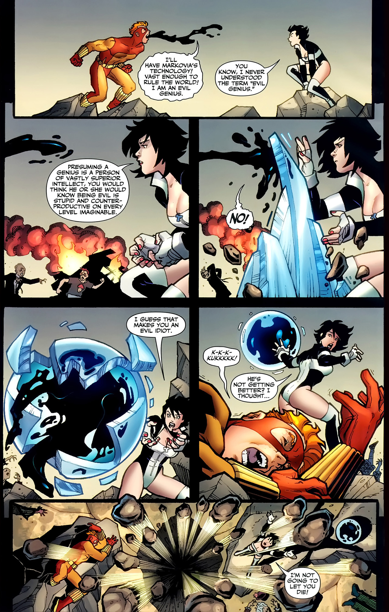 Read online Terra comic -  Issue #3 - 5