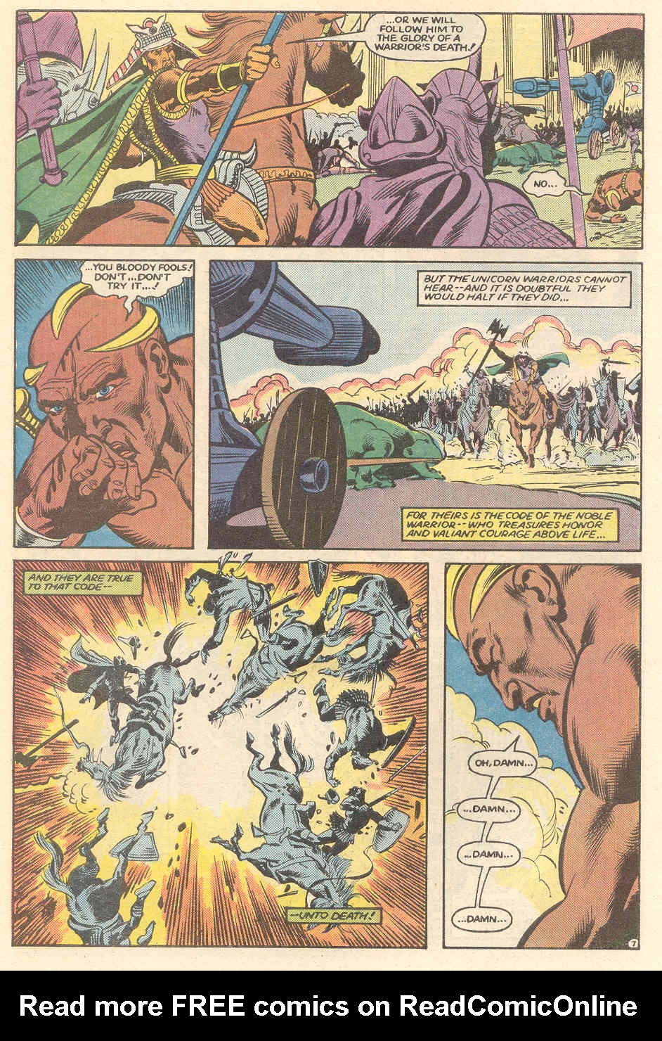 Read online Warlord (1976) comic -  Issue #97 - 7
