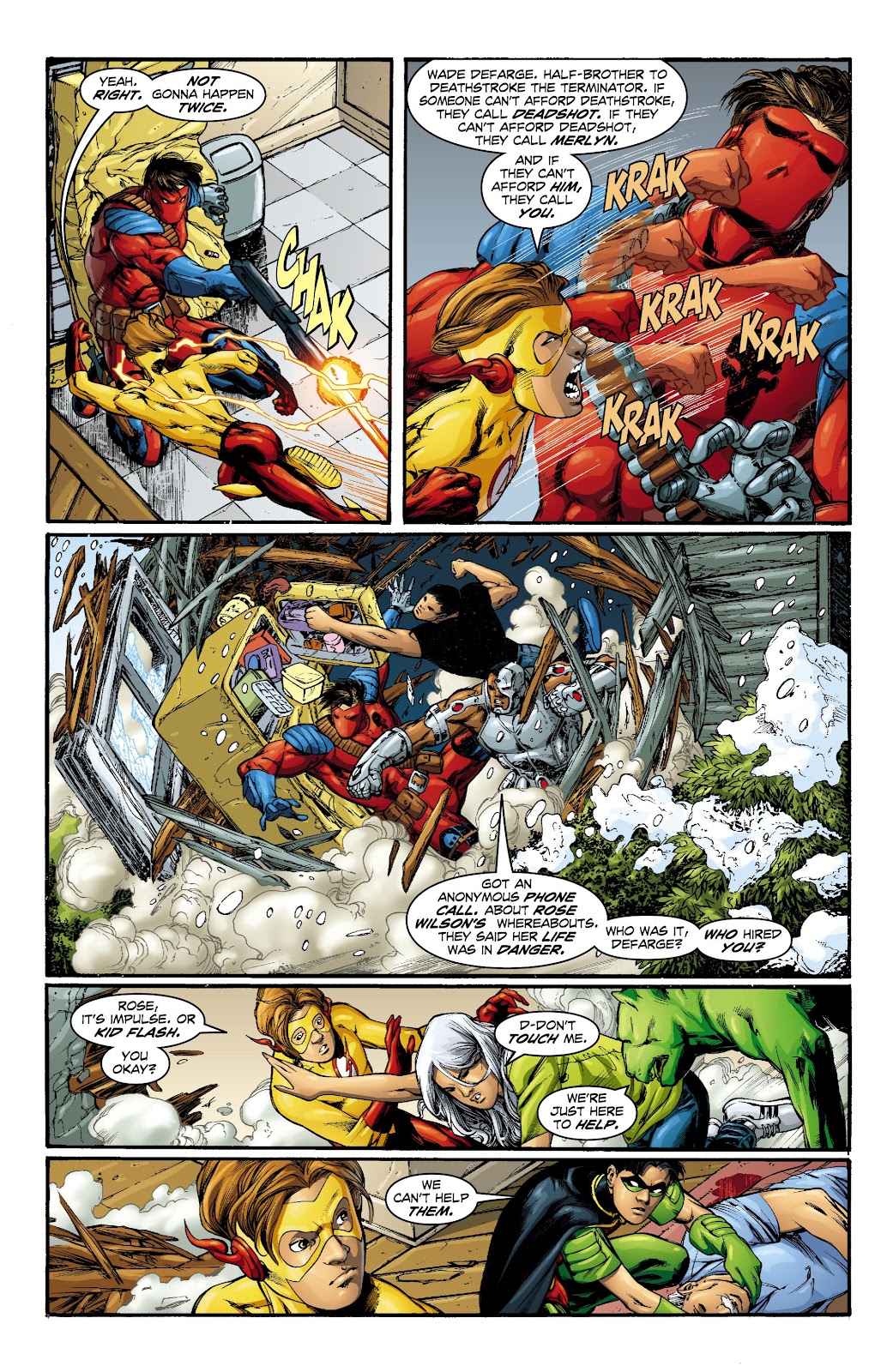 Teen Titans (2003) issue 0.5 - Page 8