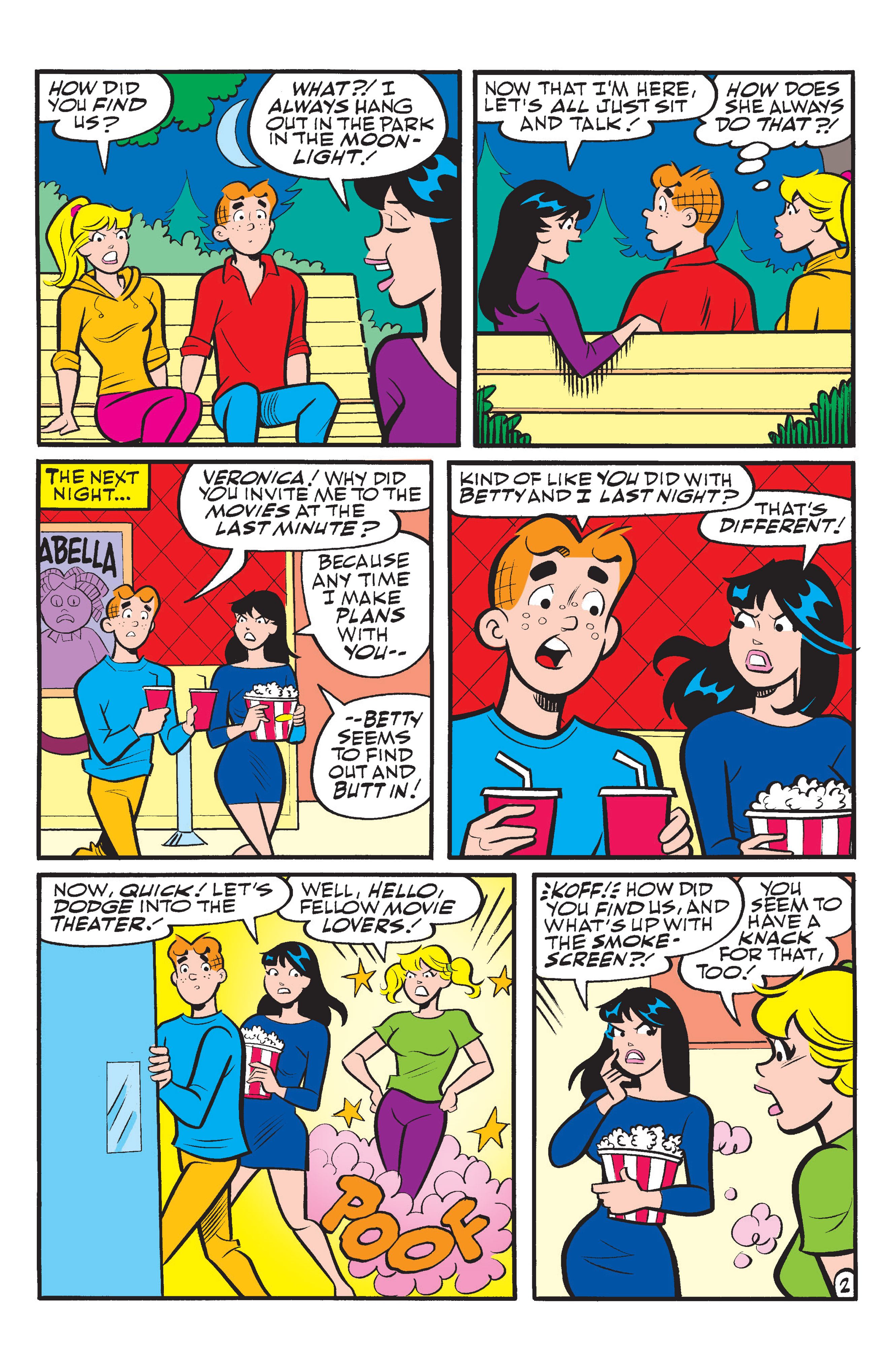 Read online Betty & Veronica Best Friends Forever: At Movies comic -  Issue #8 - 9