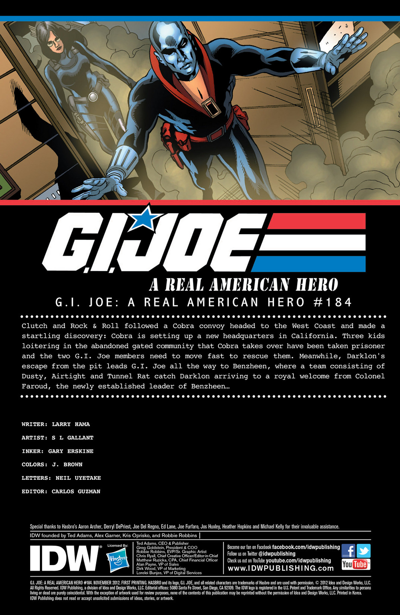 Read online G.I. Joe: A Real American Hero comic -  Issue #184 - 2