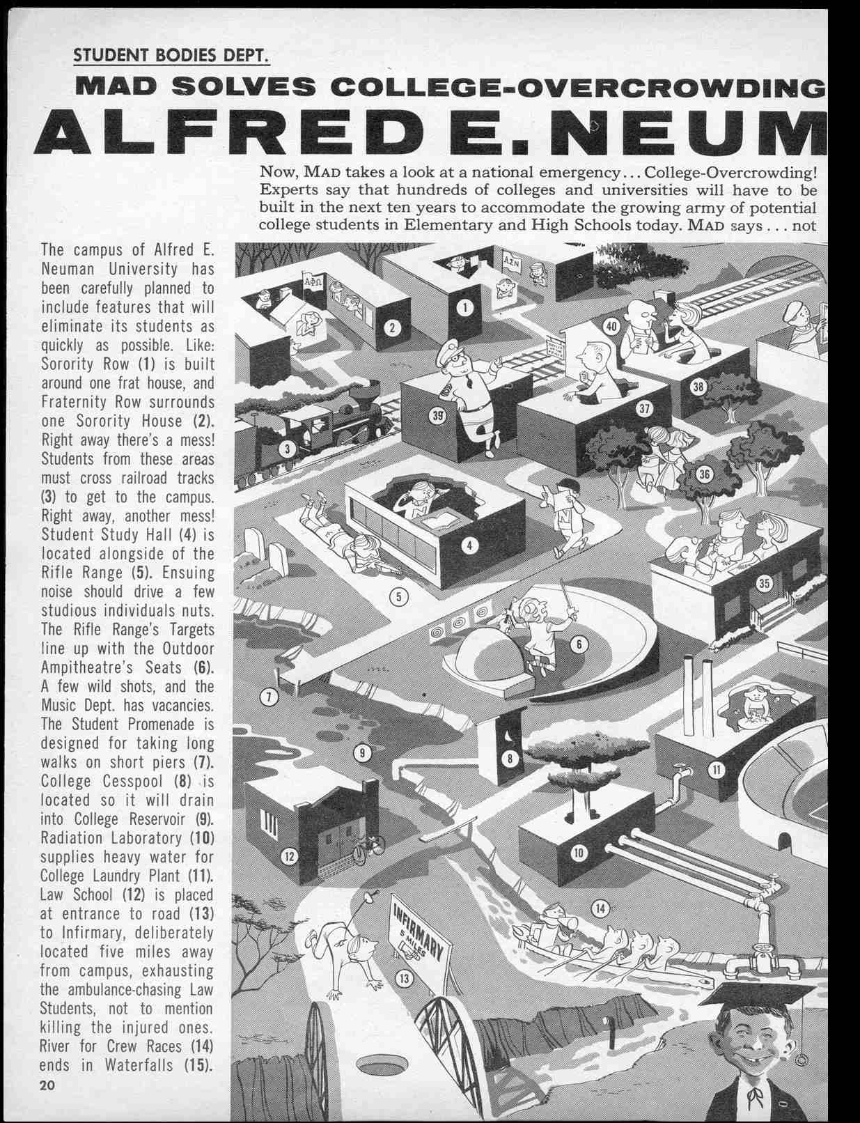 Read online MAD comic -  Issue #40 - 22