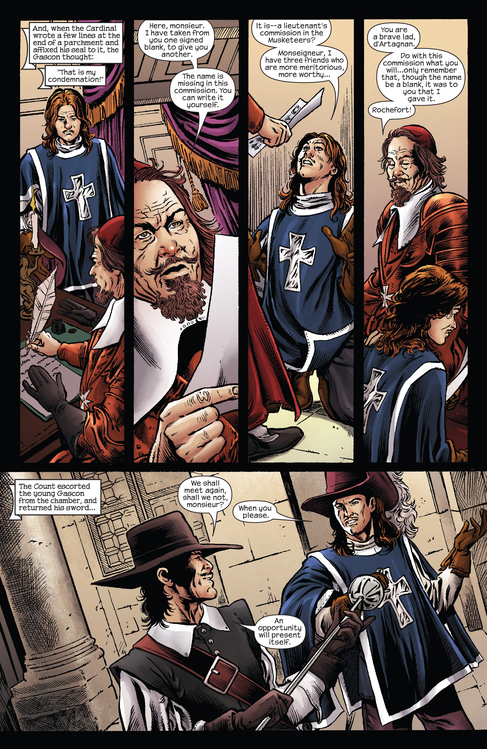 Read online Marvel Illustrated: The Three Musketeers comic -  Issue #6 - 20
