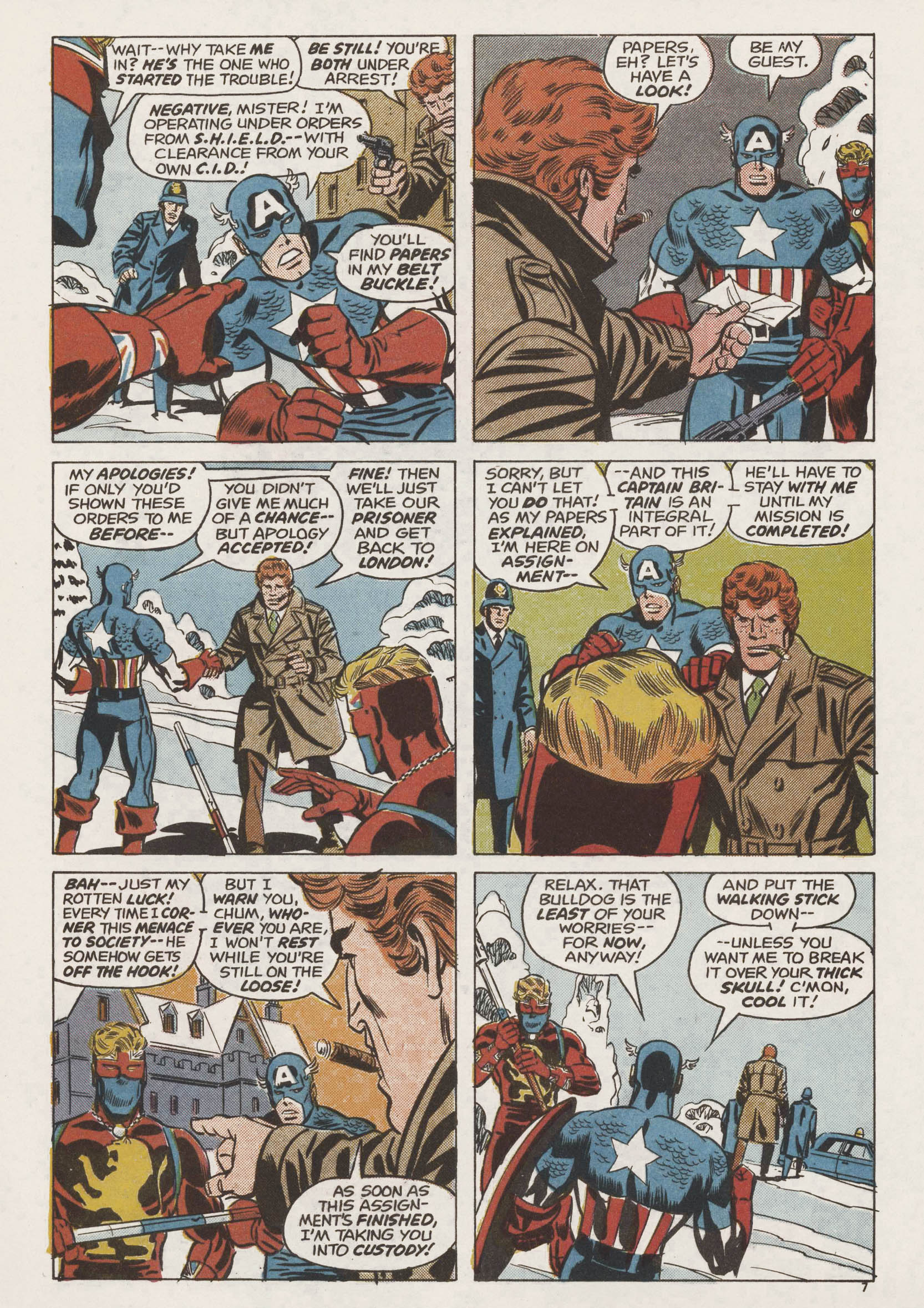 Read online Captain Britain (1976) comic -  Issue #16 - 7