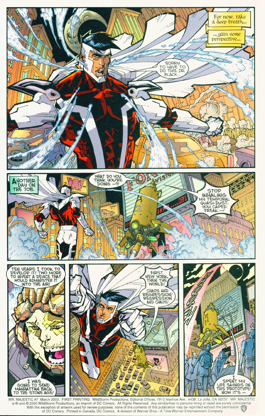 Read online Mr. Majestic comic -  Issue #7 - 4