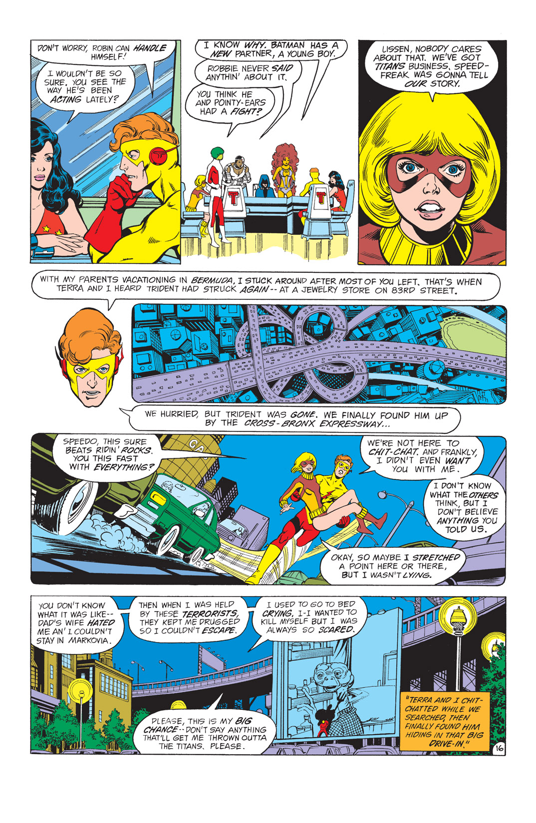 Read online The New Teen Titans (1980) comic -  Issue #33 - 17
