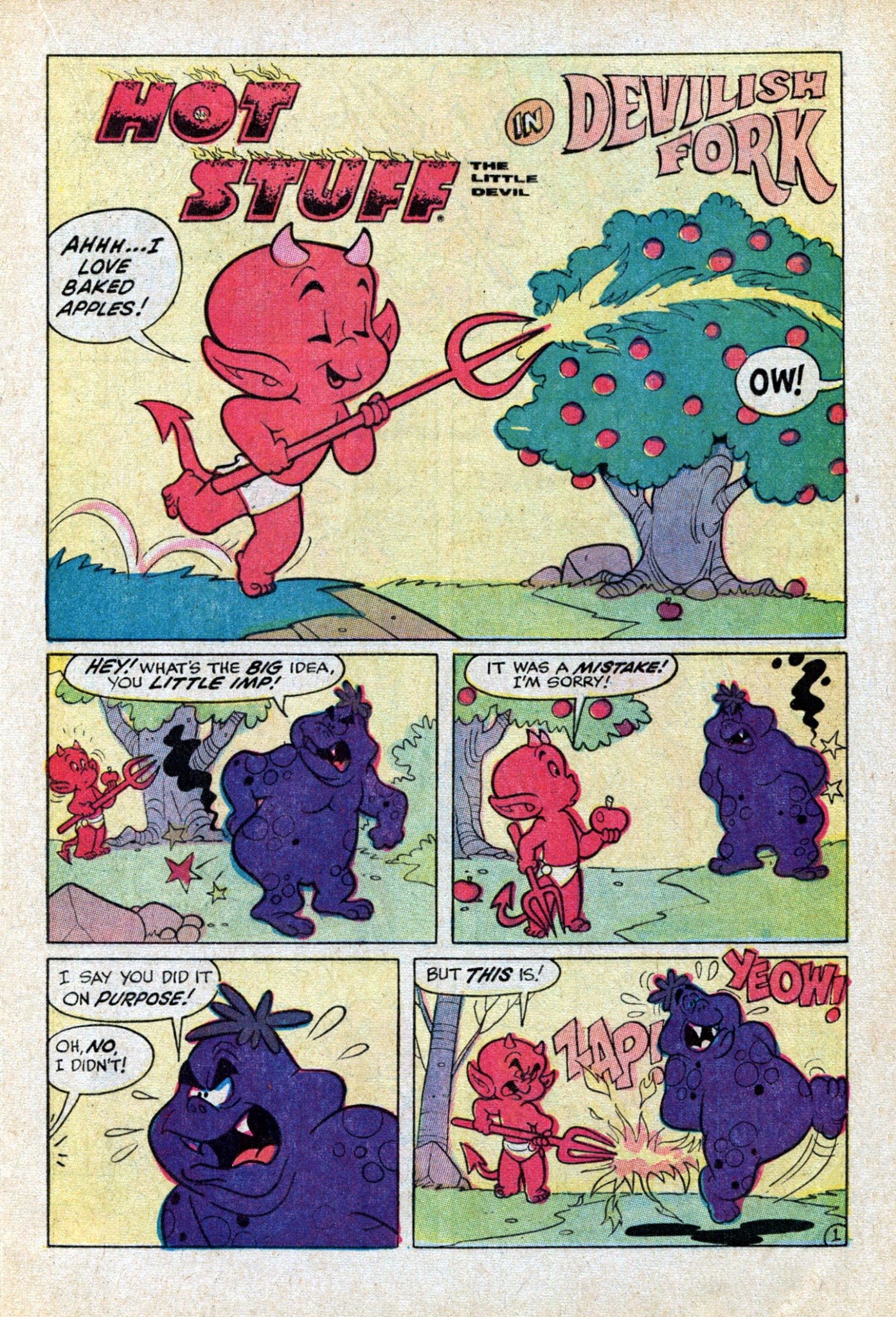 Read online Hot Stuff, the Little Devil comic -  Issue #97 - 21