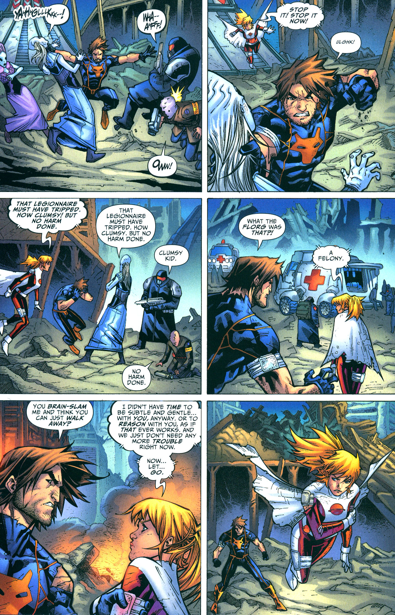 Read online Legion of Super-Heroes (2005) comic -  Issue #39 - 11