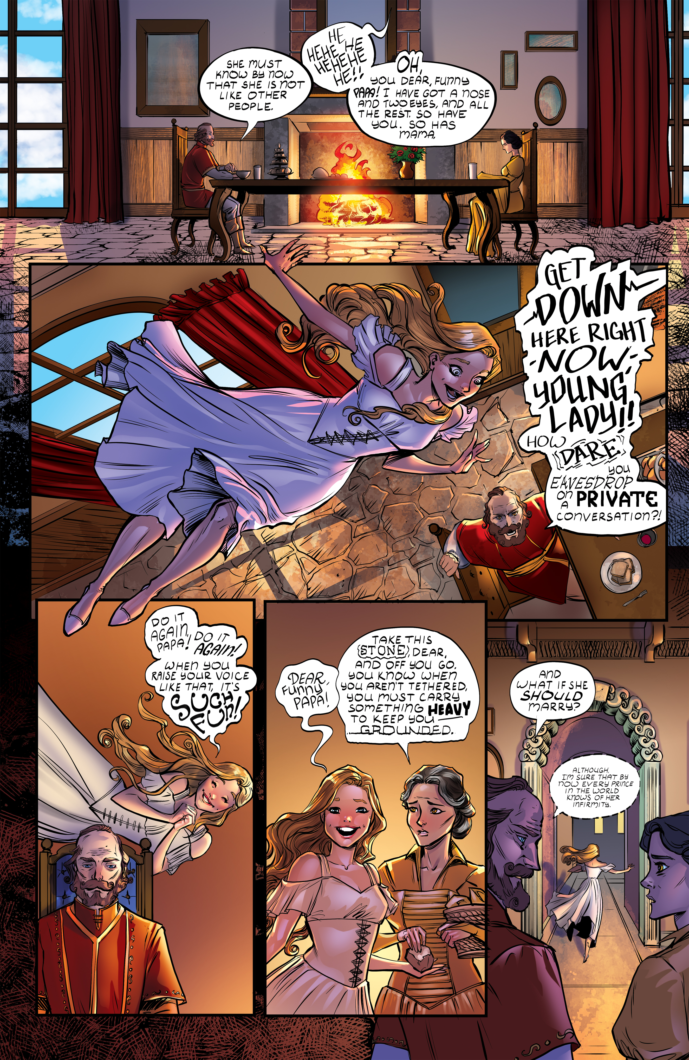 Read online George MacDonald's The Light Princess comic -  Issue #2 - 17