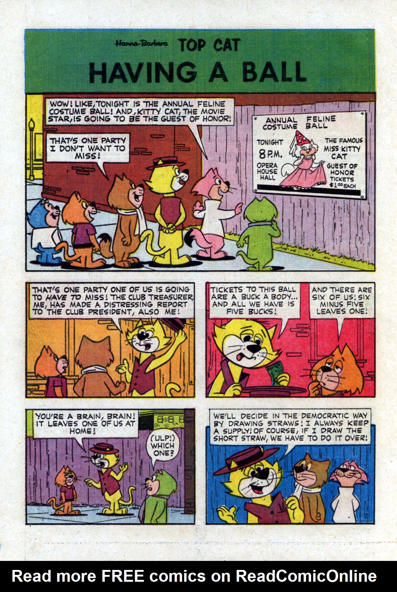 Read online Top Cat (1962) comic -  Issue #7 - 16