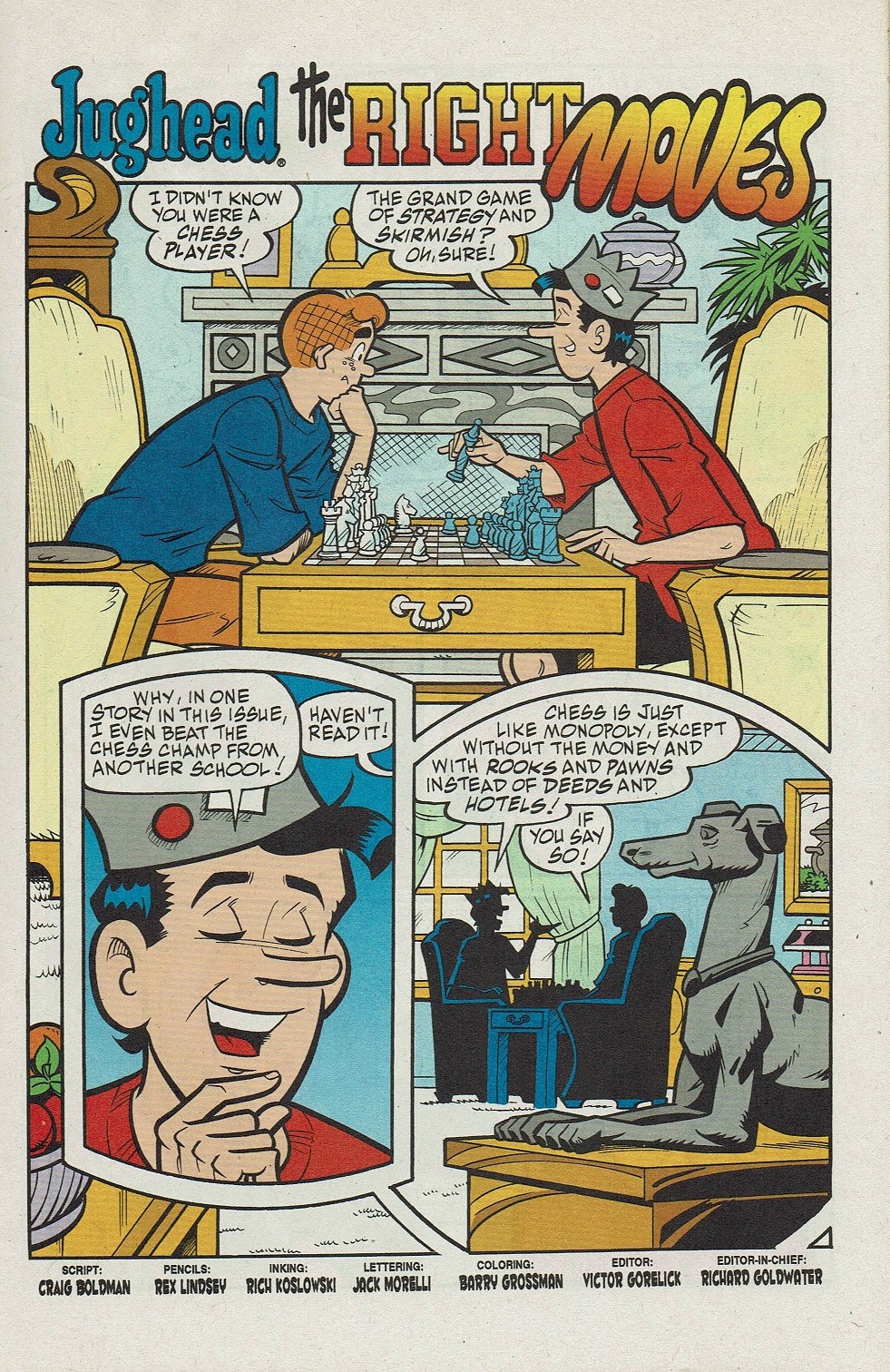 Read online Archie's Pal Jughead Comics comic -  Issue #184 - 3