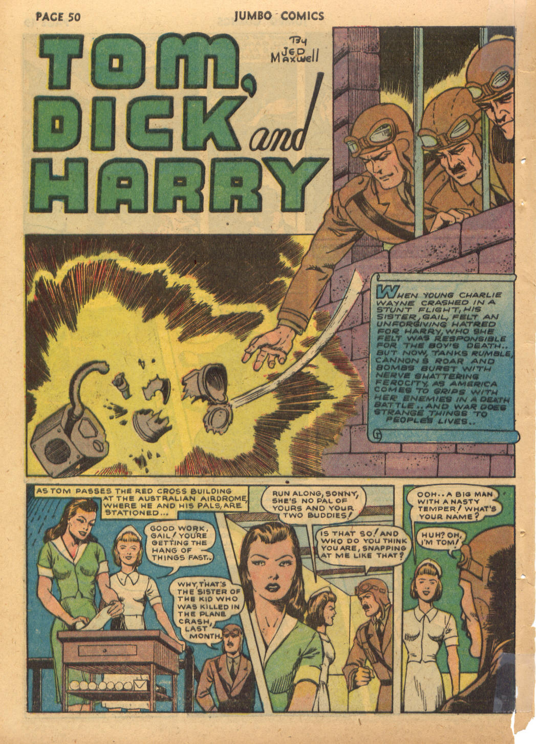 Read online Jumbo Comics comic -  Issue #45 - 52