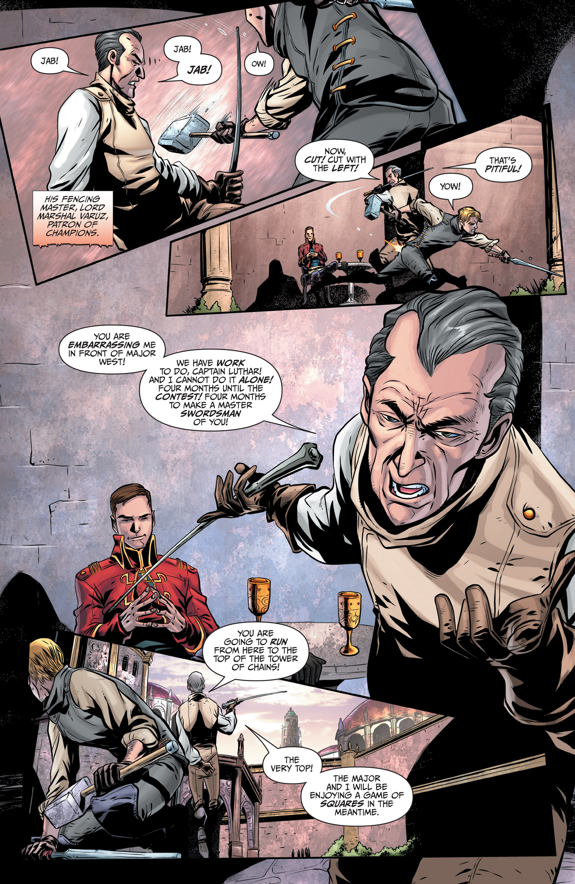 Read online The First Law: The Blade Itself comic -  Issue #2 - 4
