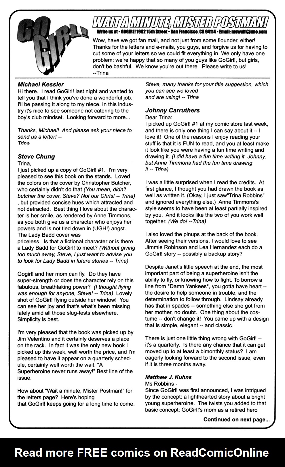 Read online Go Girl! comic -  Issue #2 - 27