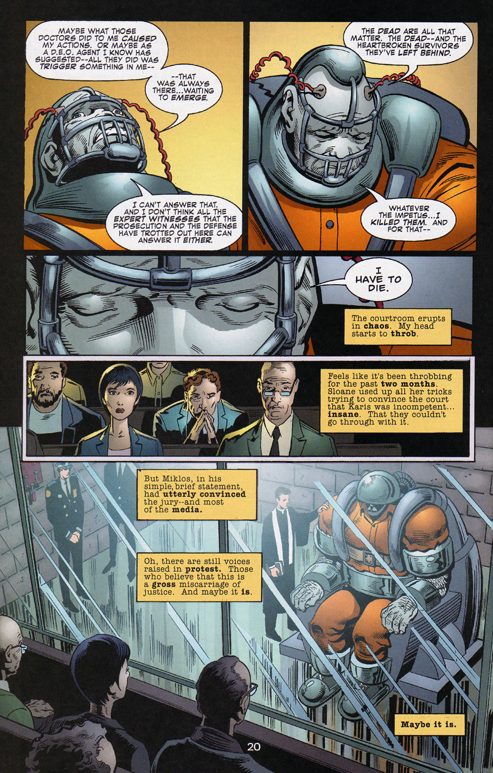 Read online The Spectre (2001) comic -  Issue #25 - 21