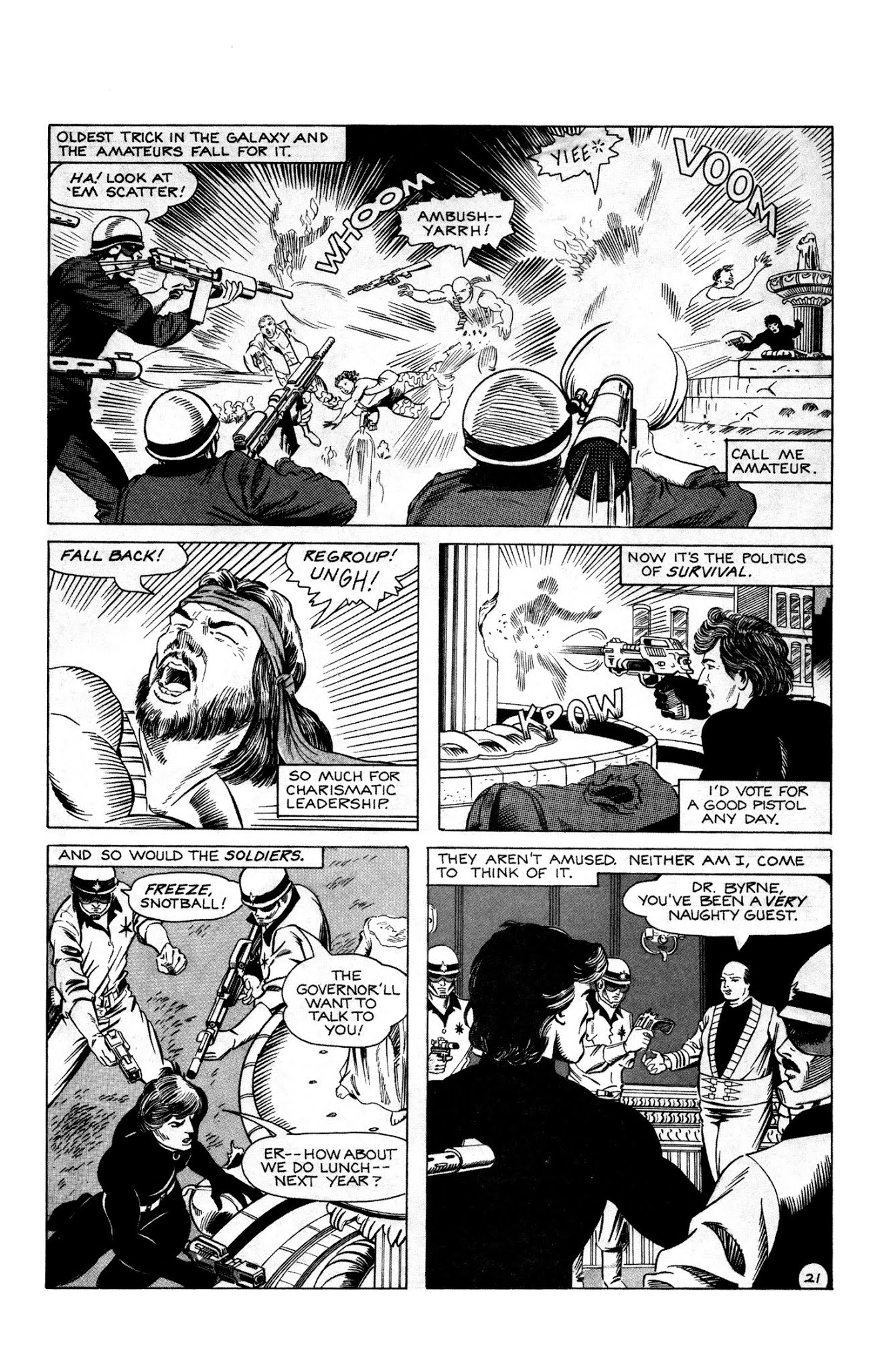 Read online Death Hawk comic -  Issue #2 - 23