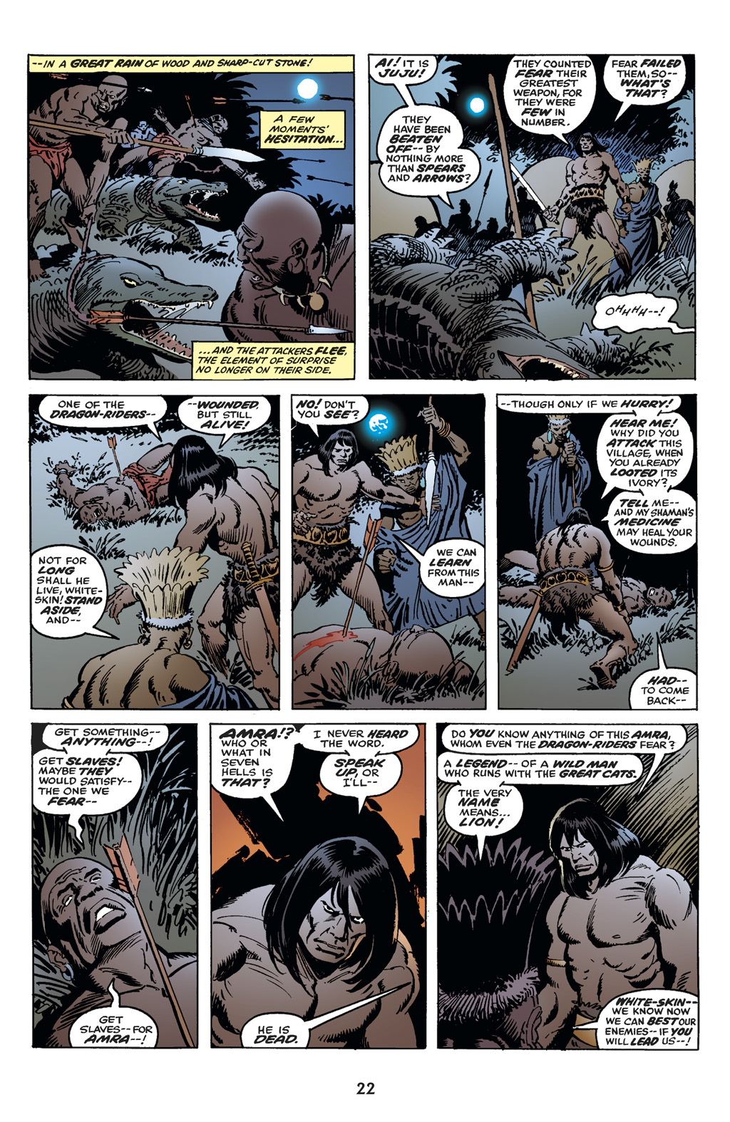 Read online The Chronicles of Conan comic -  Issue # TPB 9 (Part 1) - 22