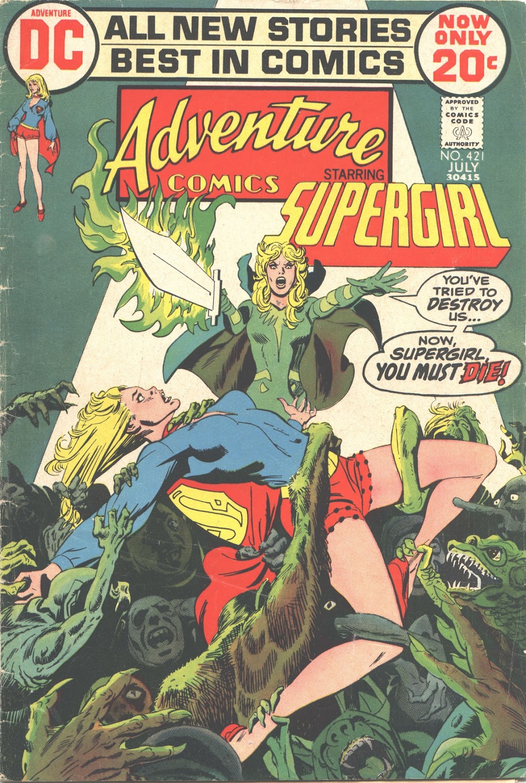 Adventure Comics (1938) issue 421 - Page 1