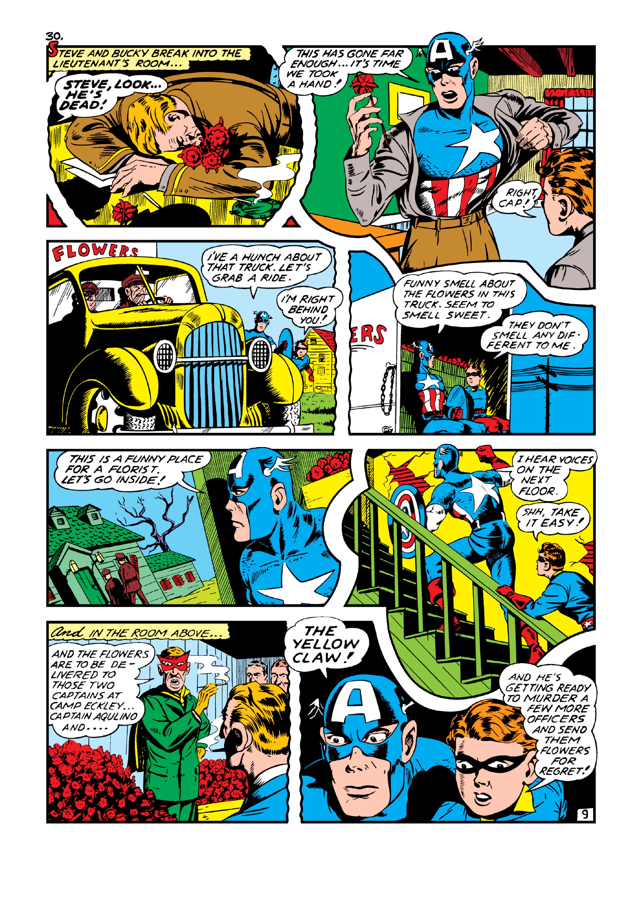 Read online Marvel Masterworks: Golden Age Captain America comic -  Issue # TPB 4 (Part 2) - 6