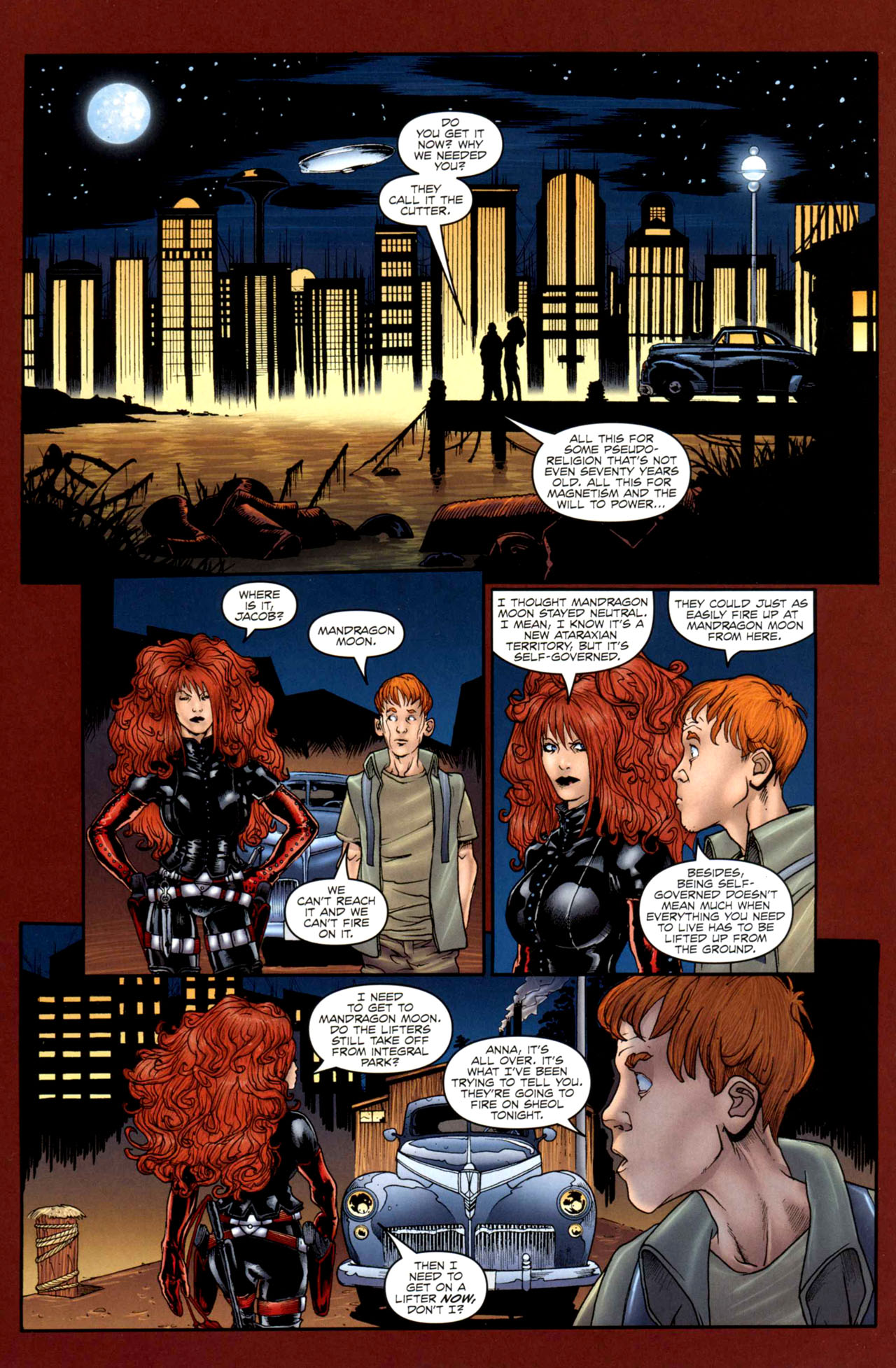 Read online Anna Mercury comic -  Issue #1 - 18