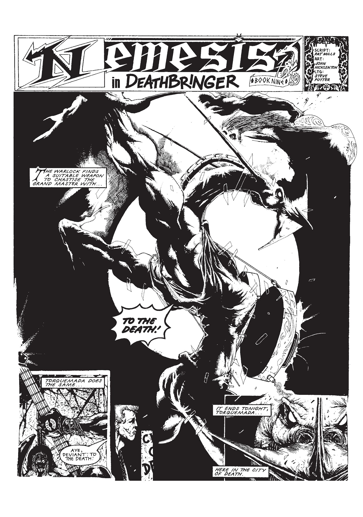 Read online The Complete Nemesis The Warlock comic -  Issue # TPB 3 - 92