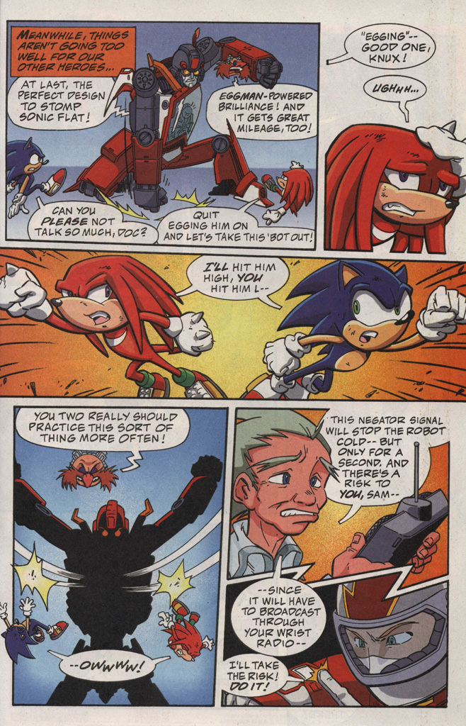 Read online Sonic X comic -  Issue #20 - 31