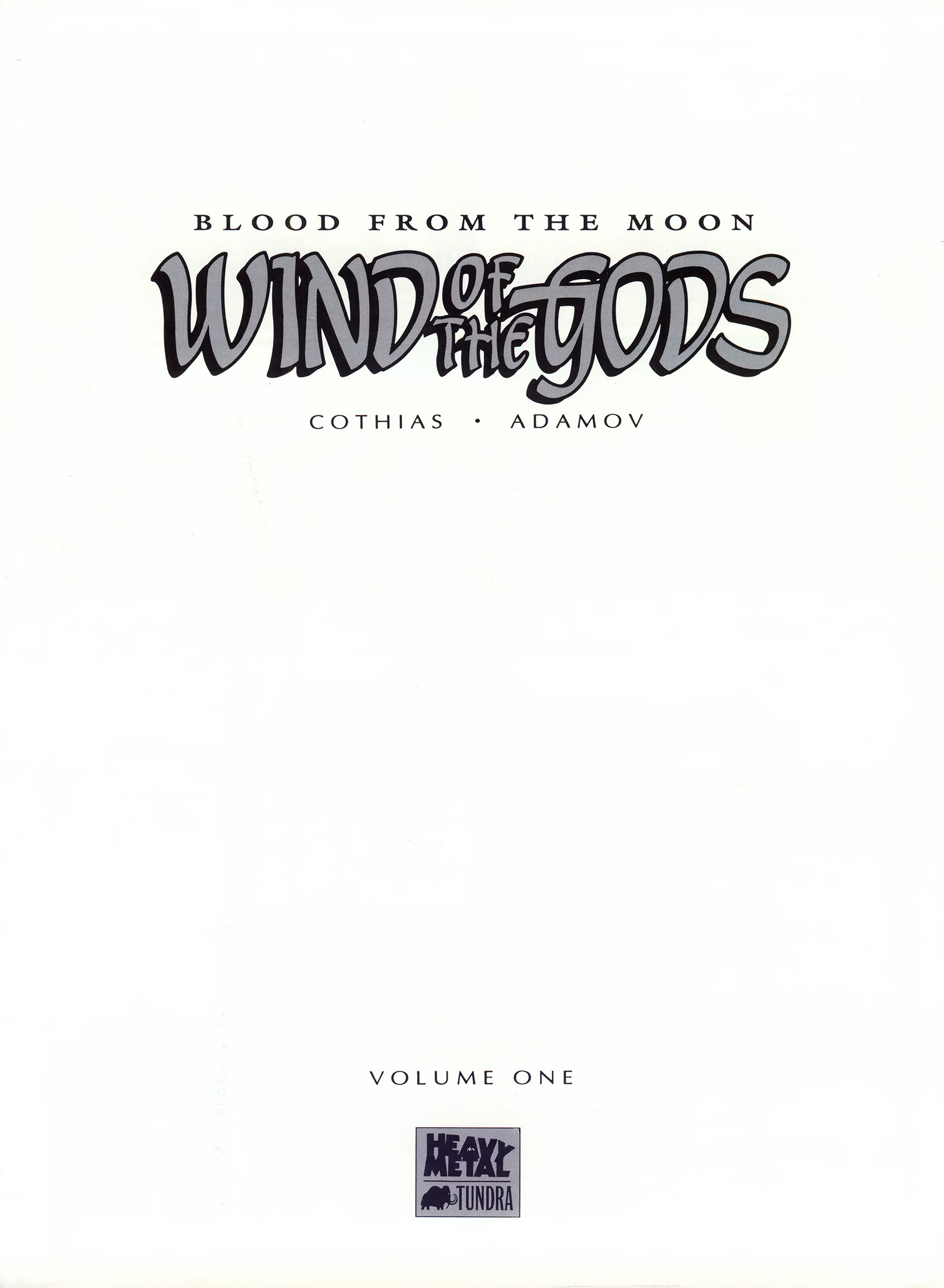Read online Wind of the Gods comic -  Issue # Full - 3