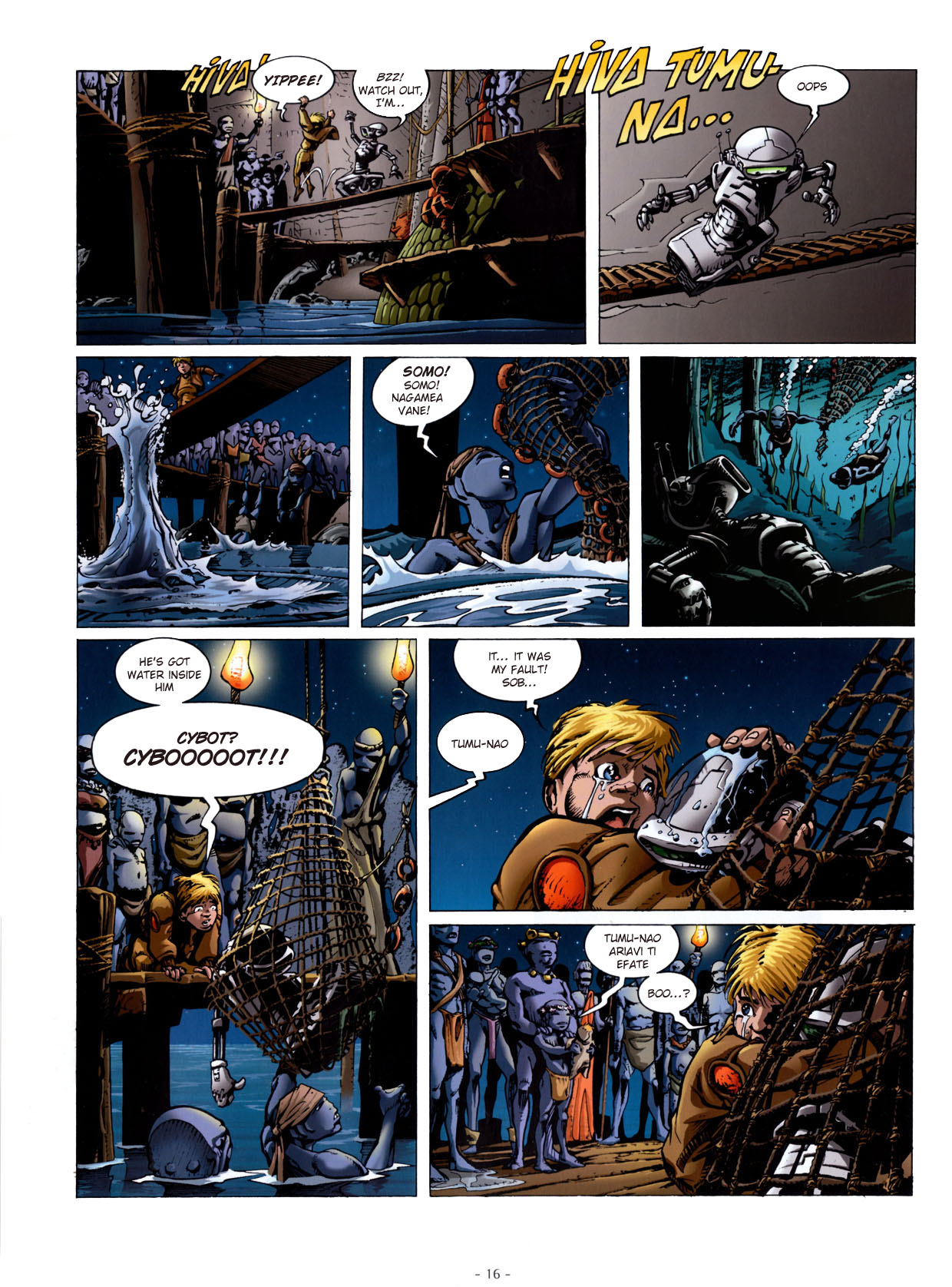 Read online Aquablue comic -  Issue #1 - 17