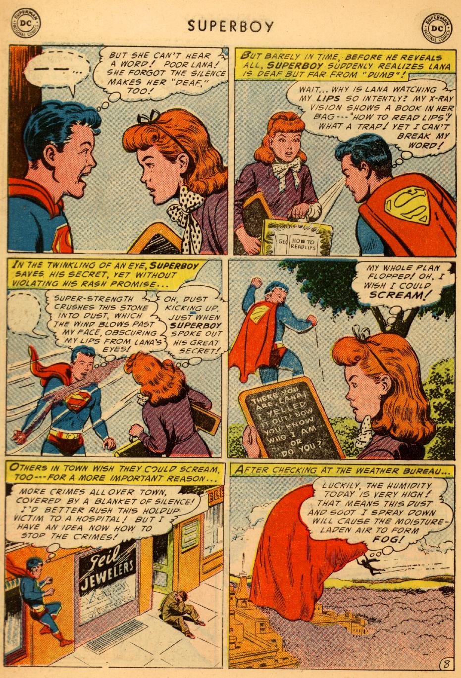 Read online Superboy (1949) comic -  Issue #32 - 9