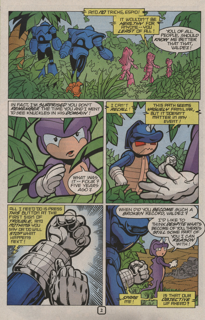 Read online Knuckles the Echidna comic -  Issue #32 - 24