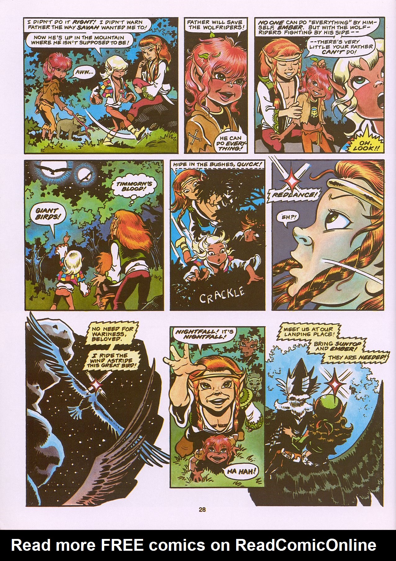 Read online ElfQuest (Starblaze Edition) comic -  Issue # TPB 3 - 36